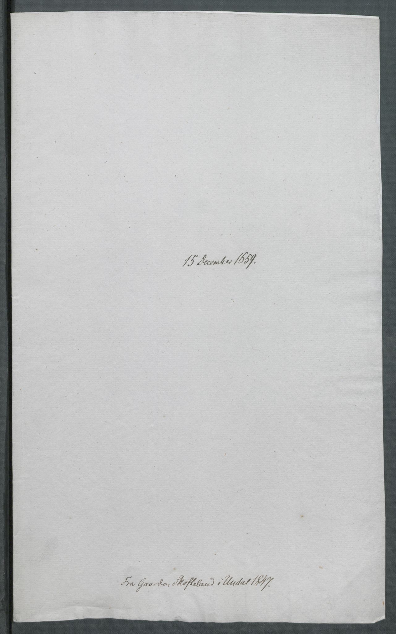 Riksarkivets diplomsamling, AV/RA-EA-5965/F02/L0168: Dokumenter, 1658-1660, p. 128
