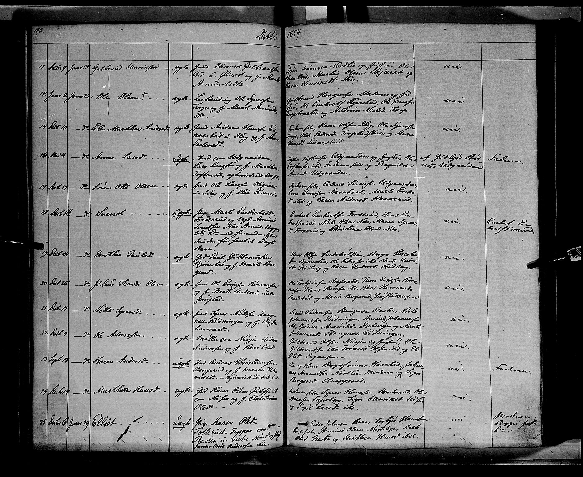 Vinger prestekontor, AV/SAH-PREST-024/H/Ha/Haa/L0009: Parish register (official) no. 9, 1847-1855, p. 183