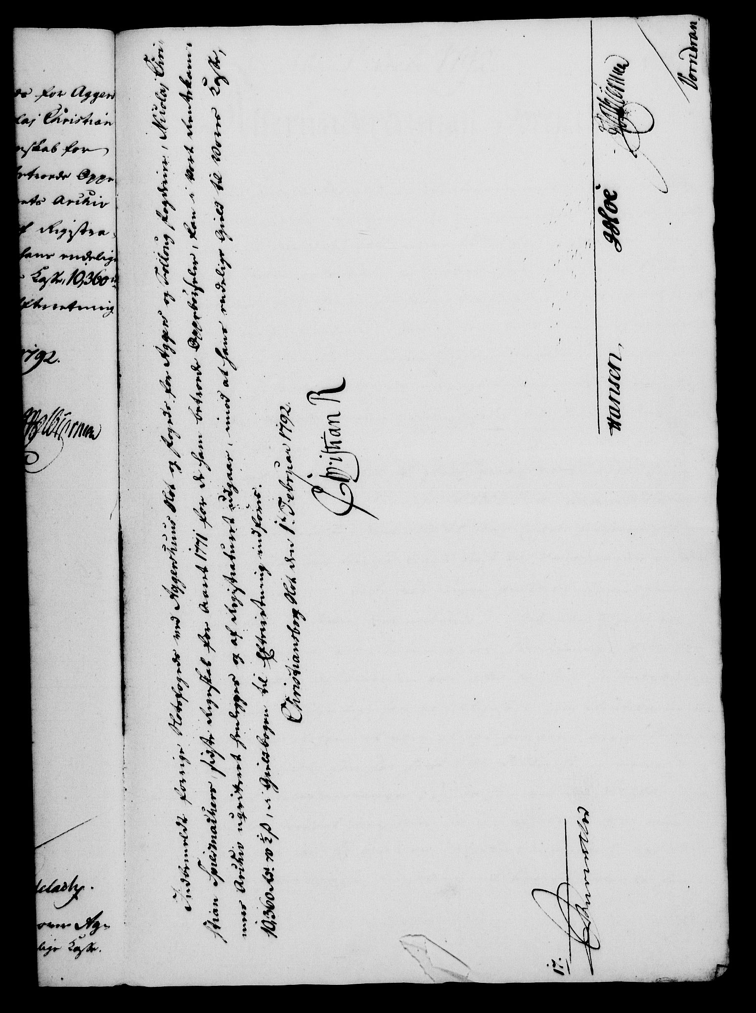 Rentekammeret, Kammerkanselliet, RA/EA-3111/G/Gf/Gfa/L0074: Norsk relasjons- og resolusjonsprotokoll (merket RK 52.74), 1792, p. 45