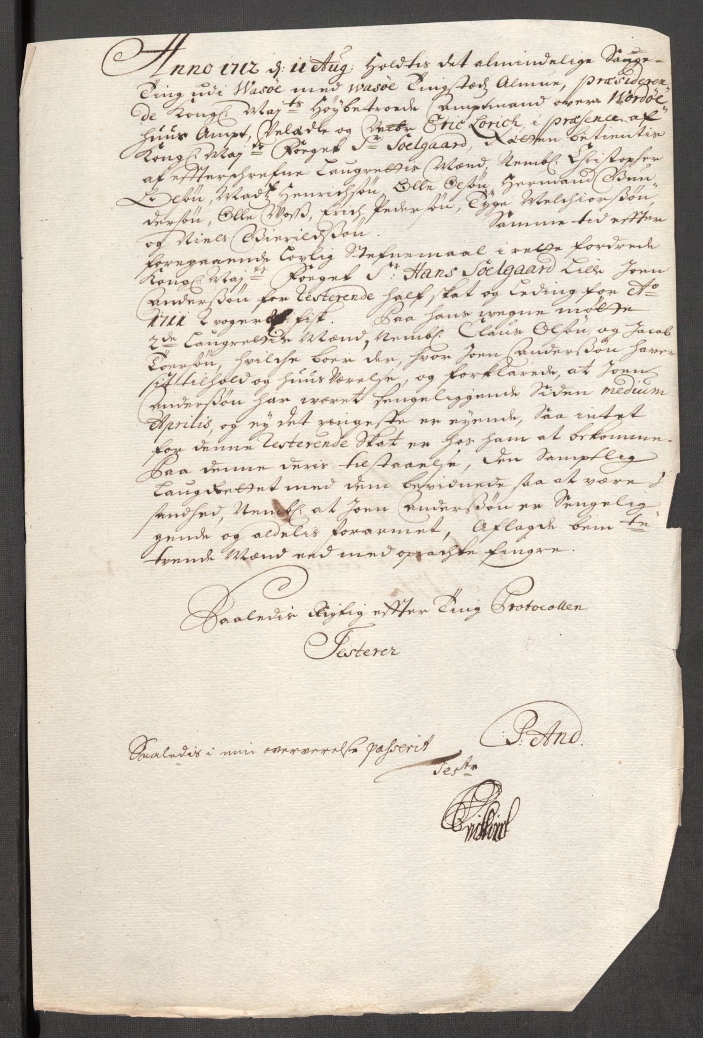 Rentekammeret inntil 1814, Reviderte regnskaper, Fogderegnskap, AV/RA-EA-4092/R69/L4855: Fogderegnskap Finnmark/Vardøhus, 1709-1712, p. 692