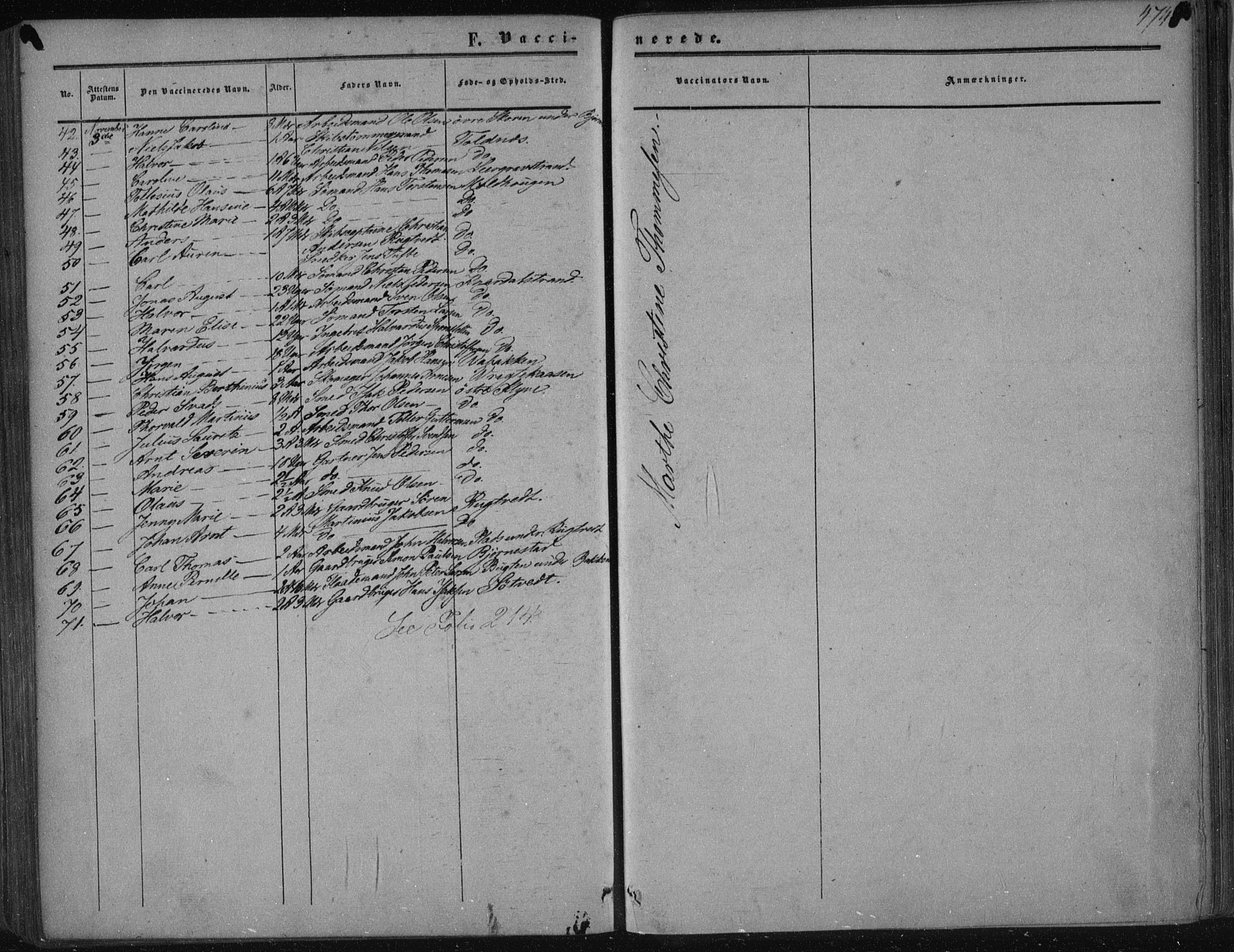Solum kirkebøker, SAKO/A-306/F/Fa/L0007: Parish register (official) no. I 7, 1856-1864, p. 474