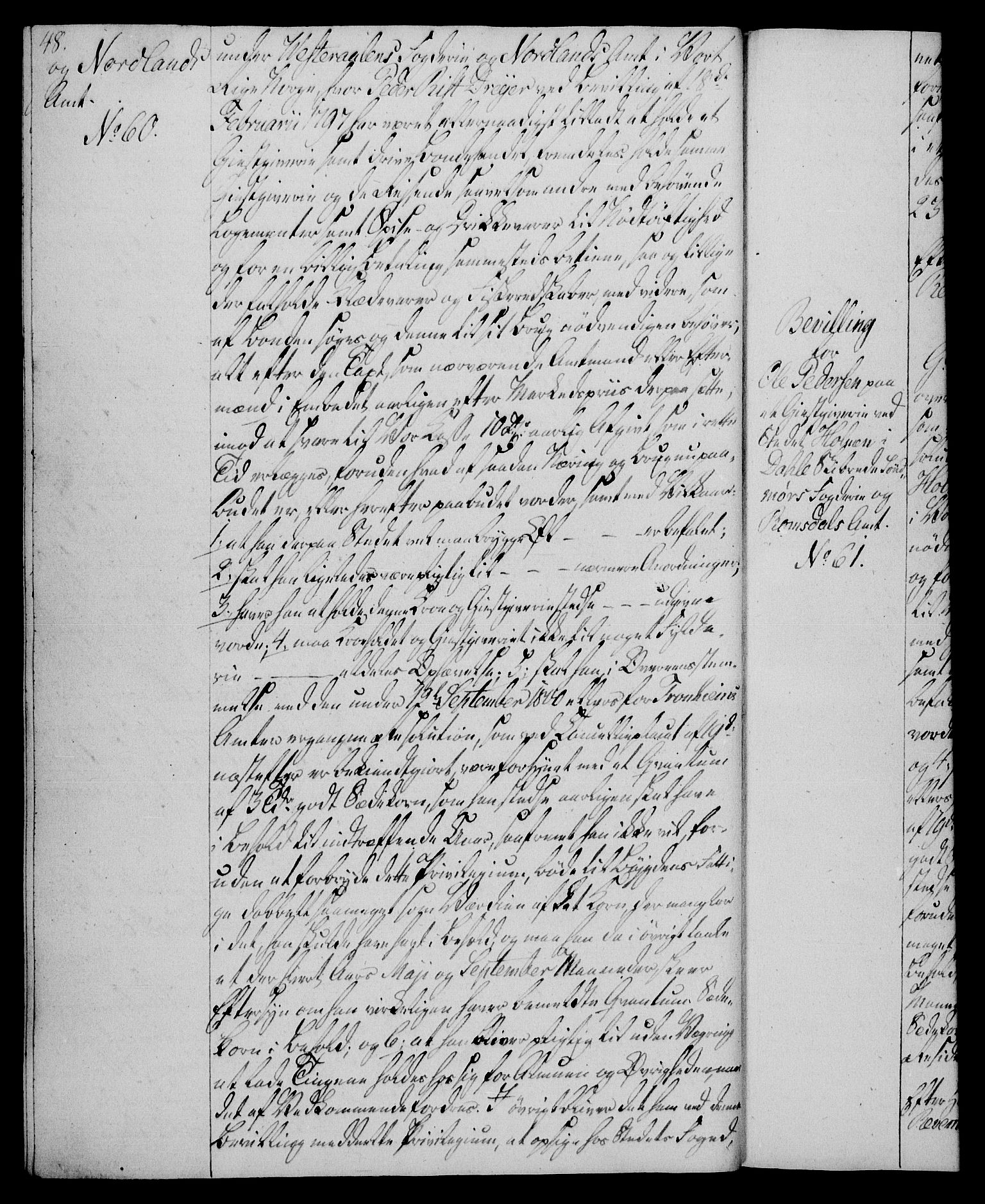 Rentekammeret, Kammerkanselliet, AV/RA-EA-3111/G/Gg/Gga/L0020: Norsk ekspedisjonsprotokoll med register (merket RK 53.20), 1811-1814, p. 48