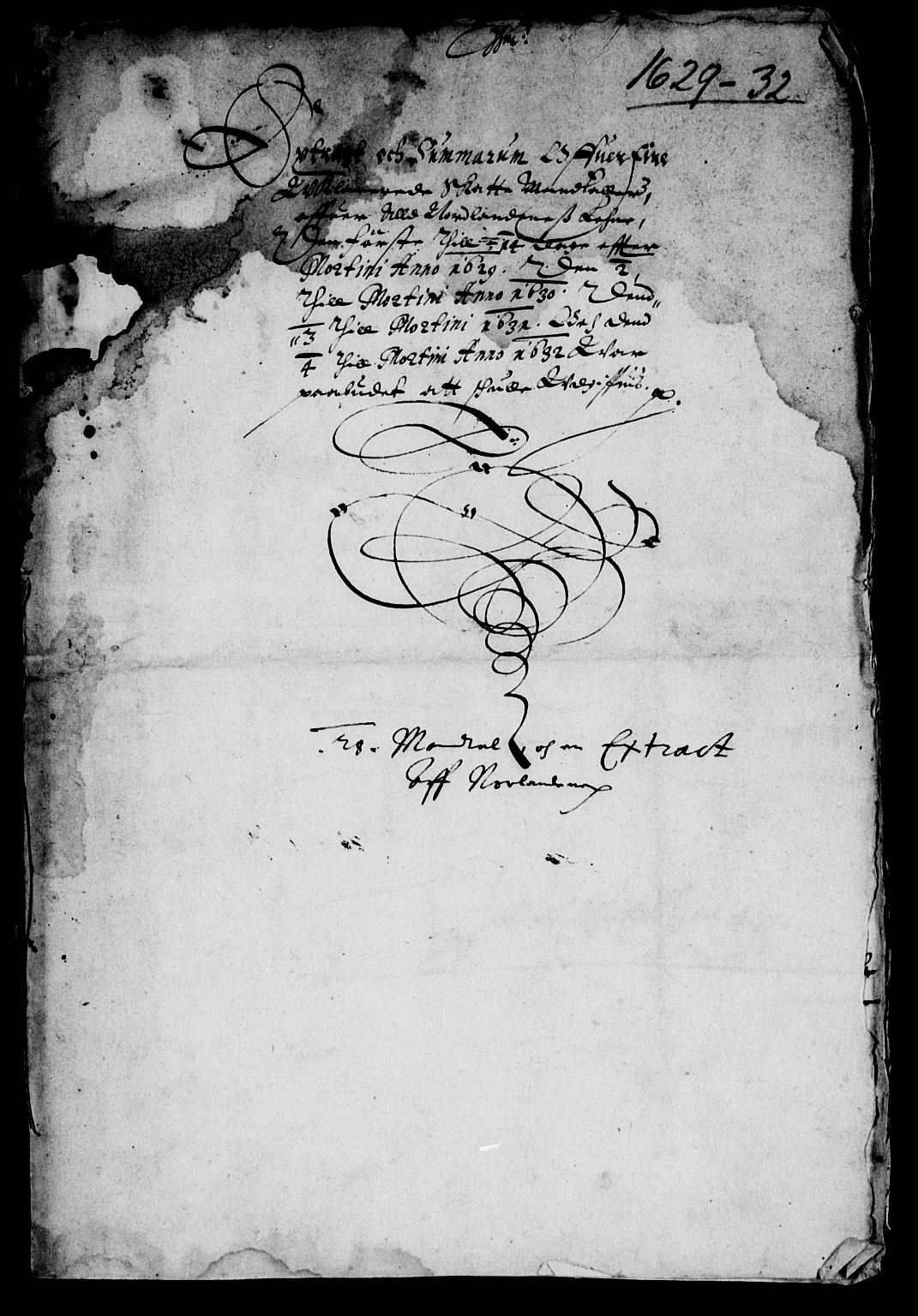Rentekammeret inntil 1814, Reviderte regnskaper, Lensregnskaper, AV/RA-EA-5023/R/Rb/Rbz/L0024: Nordlandenes len, 1629-1633