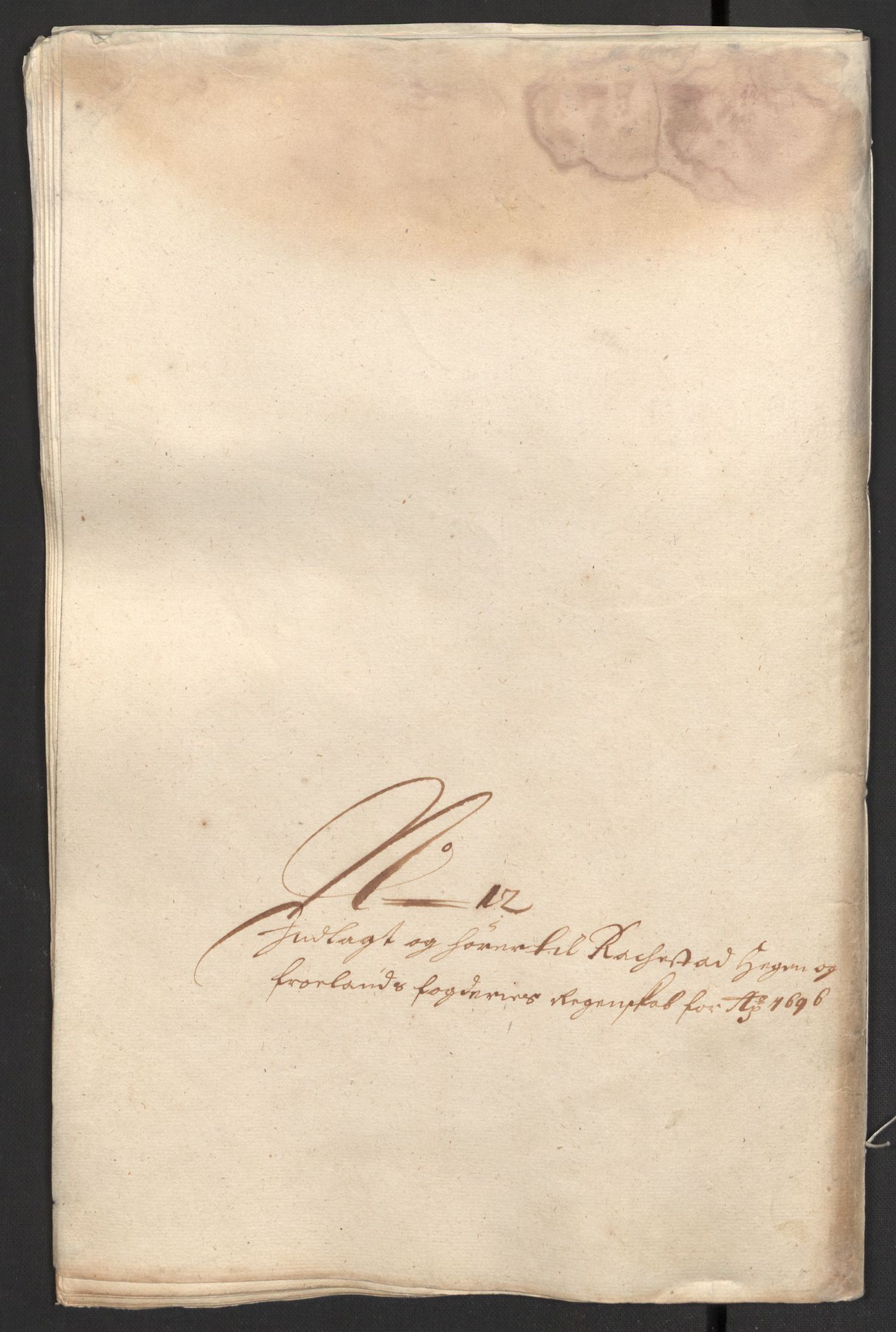 Rentekammeret inntil 1814, Reviderte regnskaper, Fogderegnskap, AV/RA-EA-4092/R07/L0286: Fogderegnskap Rakkestad, Heggen og Frøland, 1696, p. 274