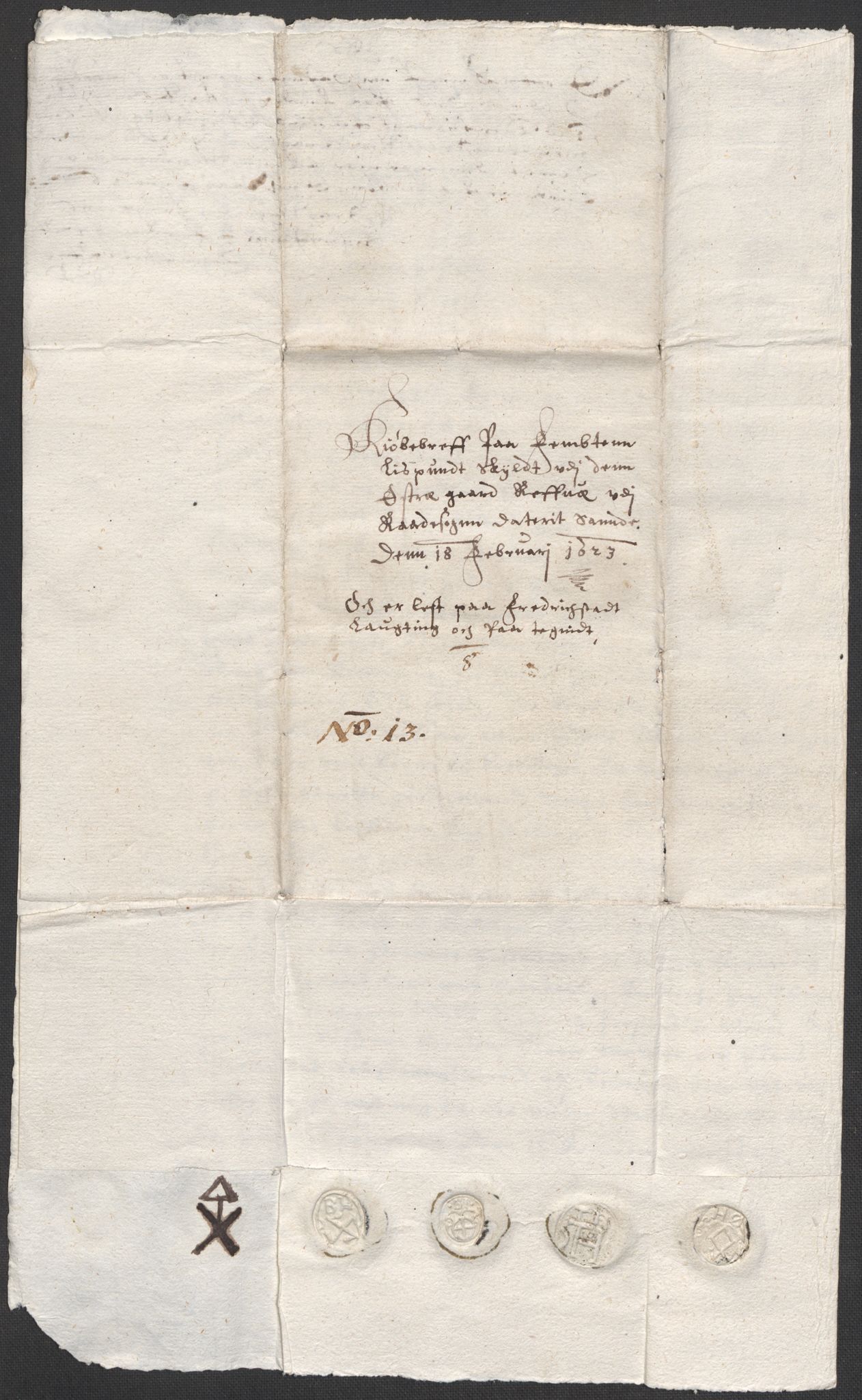 Riksarkivets diplomsamling, AV/RA-EA-5965/F12/L0007: Pk. 8 (I), 1604-1719, p. 54