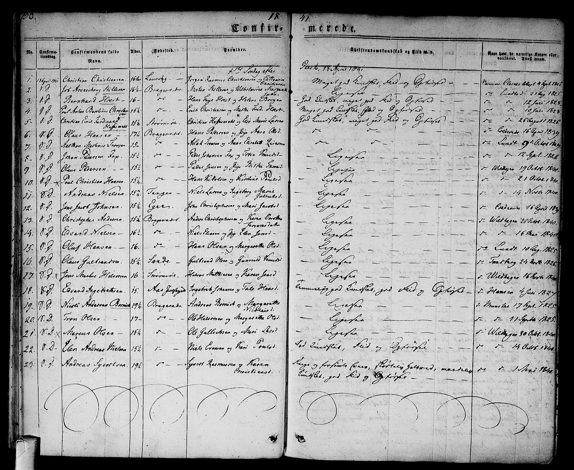 Bragernes kirkebøker, SAKO/A-6/F/Fc/L0001: Parish register (official) no. III 1, 1830-1853, p. 30