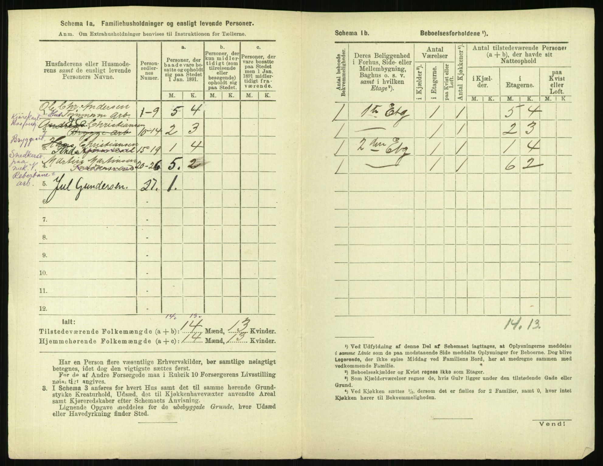 RA, 1891 census for 0301 Kristiania, 1891, p. 116073