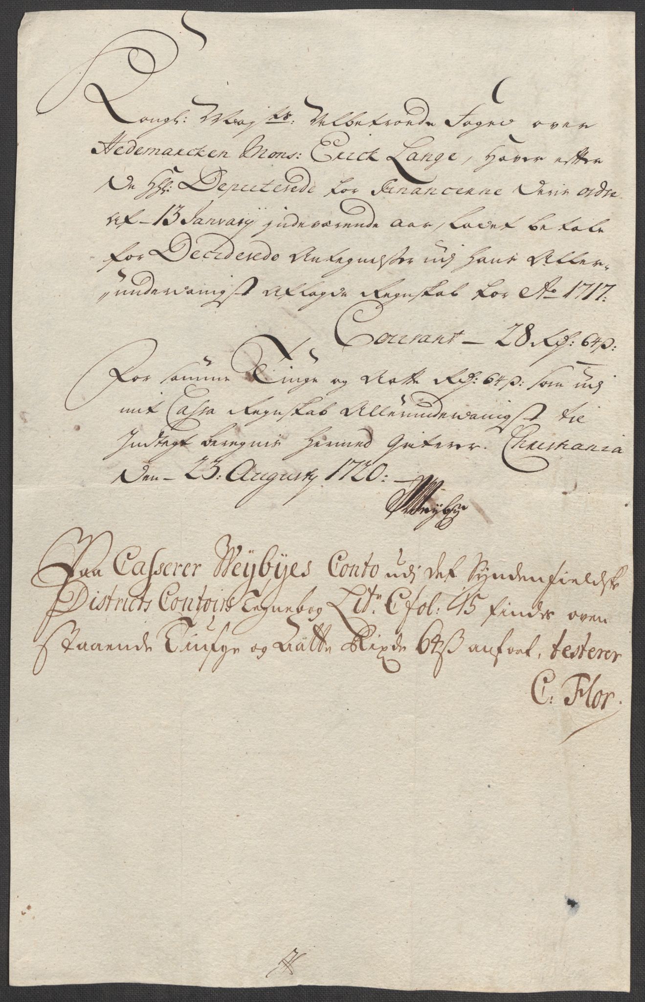 Rentekammeret inntil 1814, Reviderte regnskaper, Fogderegnskap, AV/RA-EA-4092/R16/L1056: Fogderegnskap Hedmark, 1717, p. 489