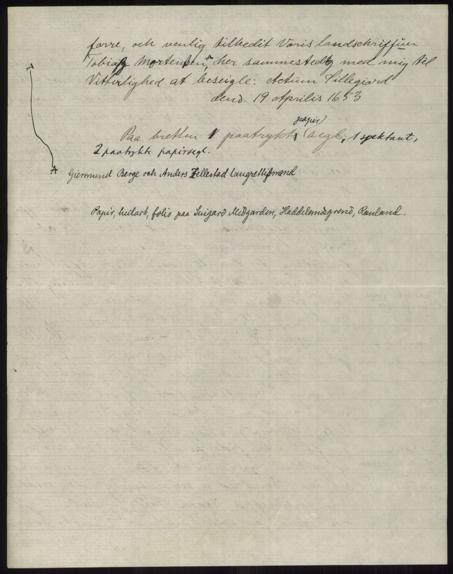 Samlinger til kildeutgivelse, Diplomavskriftsamlingen, AV/RA-EA-4053/H/Ha, p. 1779