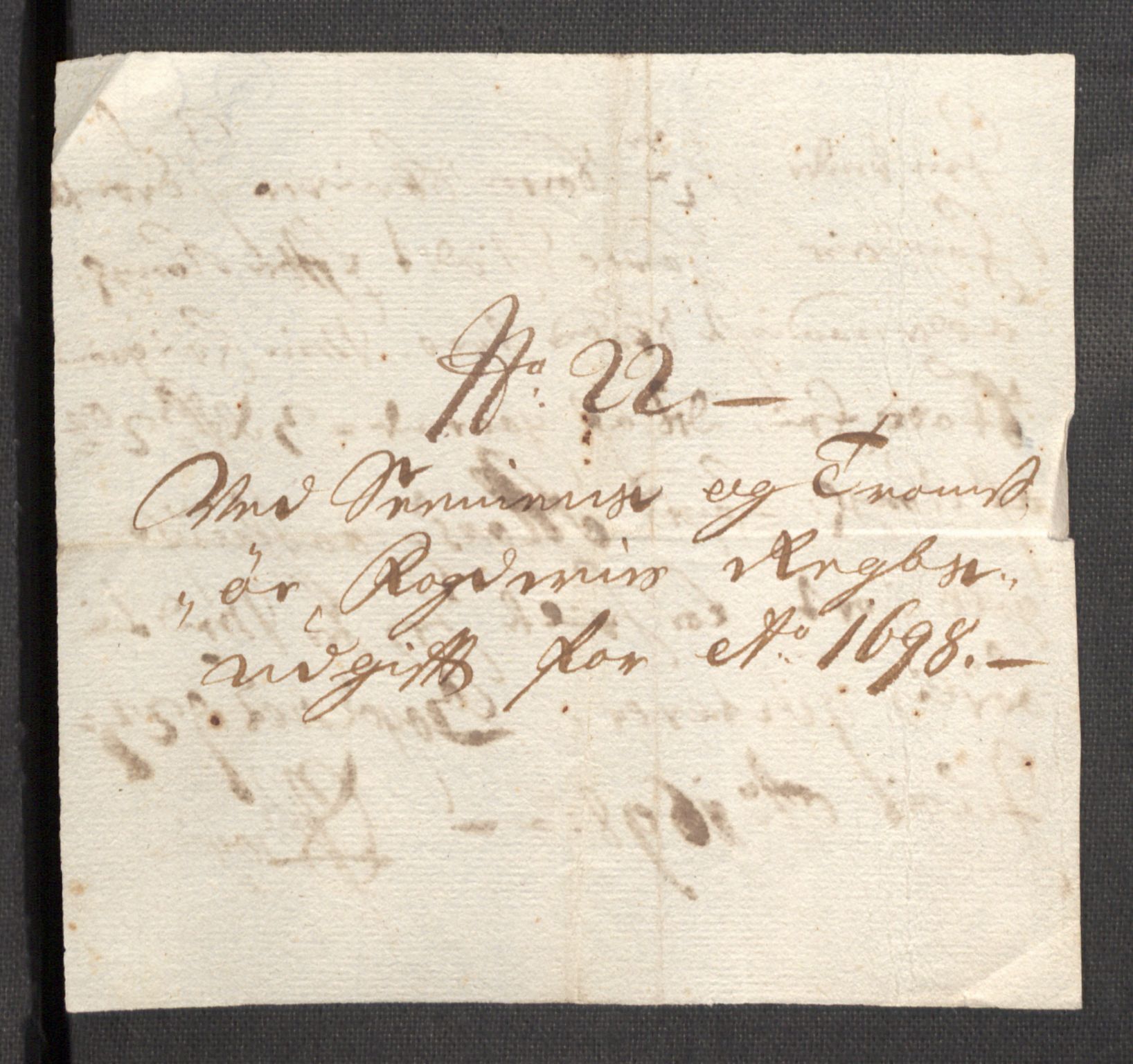 Rentekammeret inntil 1814, Reviderte regnskaper, Fogderegnskap, AV/RA-EA-4092/R68/L4754: Fogderegnskap Senja og Troms, 1697-1699, p. 243