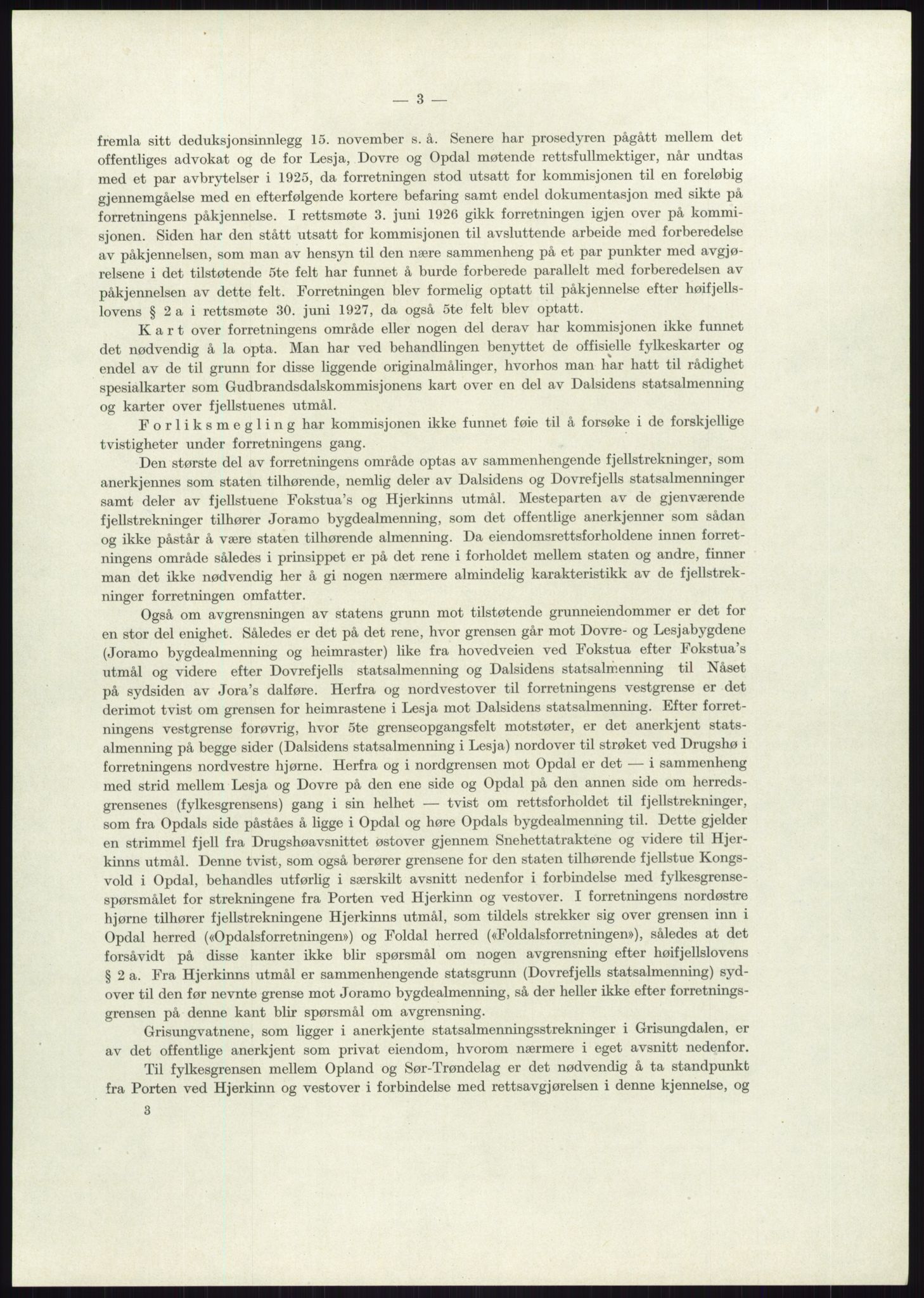 Høyfjellskommisjonen, AV/RA-S-1546/X/Xa/L0001: Nr. 1-33, 1909-1953, p. 3677