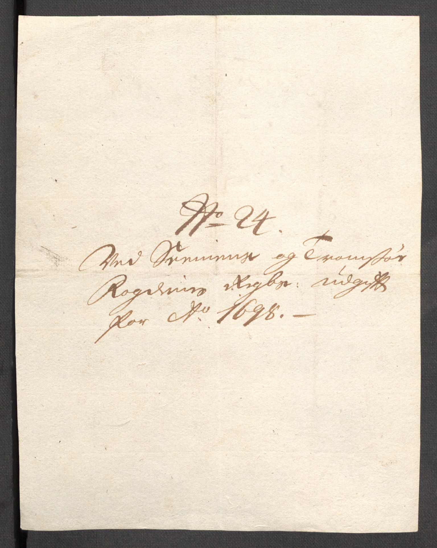 Rentekammeret inntil 1814, Reviderte regnskaper, Fogderegnskap, AV/RA-EA-4092/R68/L4754: Fogderegnskap Senja og Troms, 1697-1699, p. 247