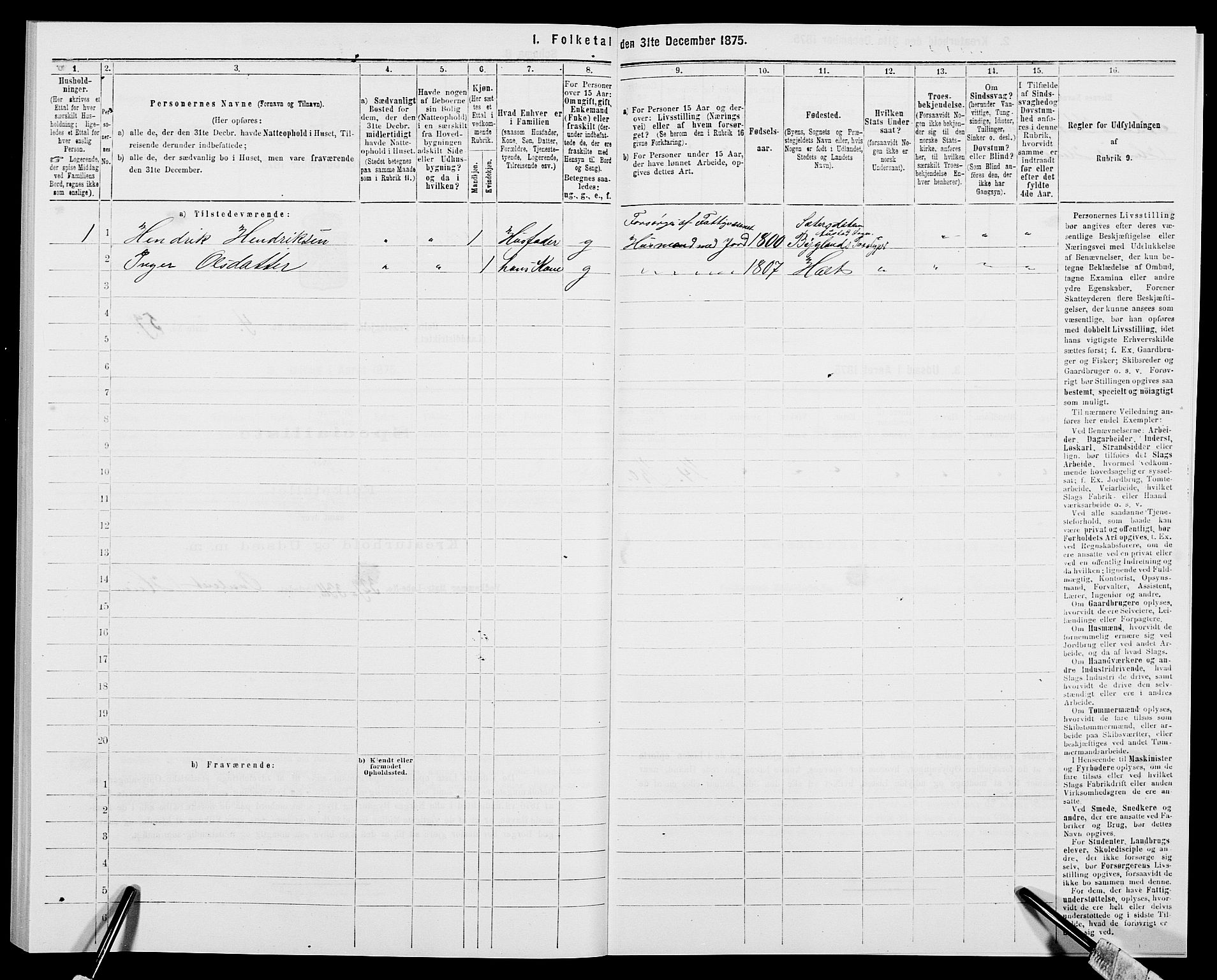 SAK, 1875 census for 0914L Holt/Holt, 1875, p. 526