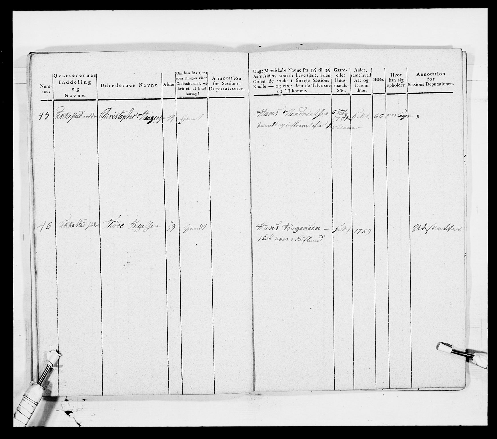 Generalitets- og kommissariatskollegiet, Det kongelige norske kommissariatskollegium, AV/RA-EA-5420/E/Eh/L0003: 1. Sønnafjelske dragonregiment, 1767-1812, p. 714