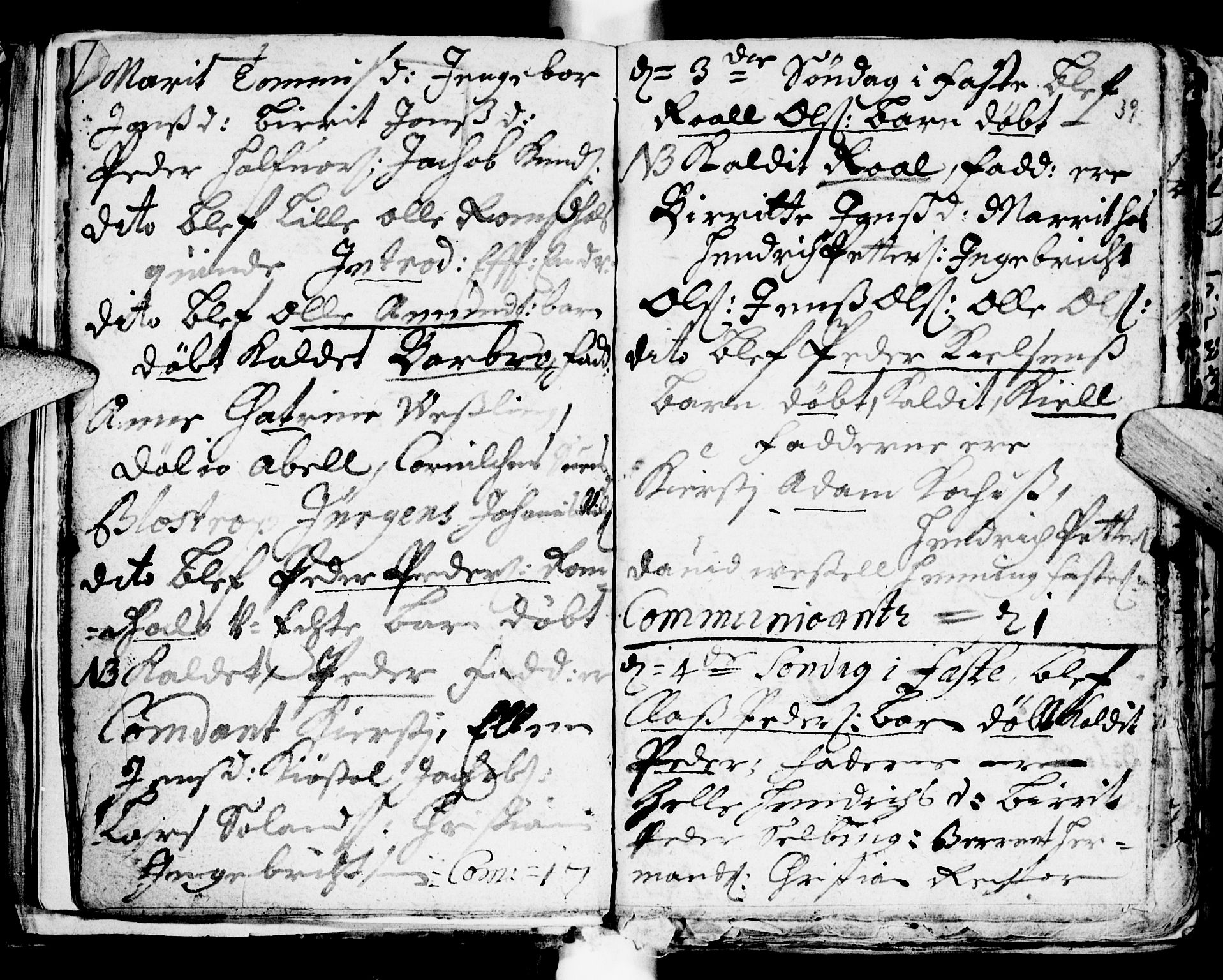 Ministerialprotokoller, klokkerbøker og fødselsregistre - Sør-Trøndelag, SAT/A-1456/681/L0923: Parish register (official) no. 681A01, 1691-1700, p. 39