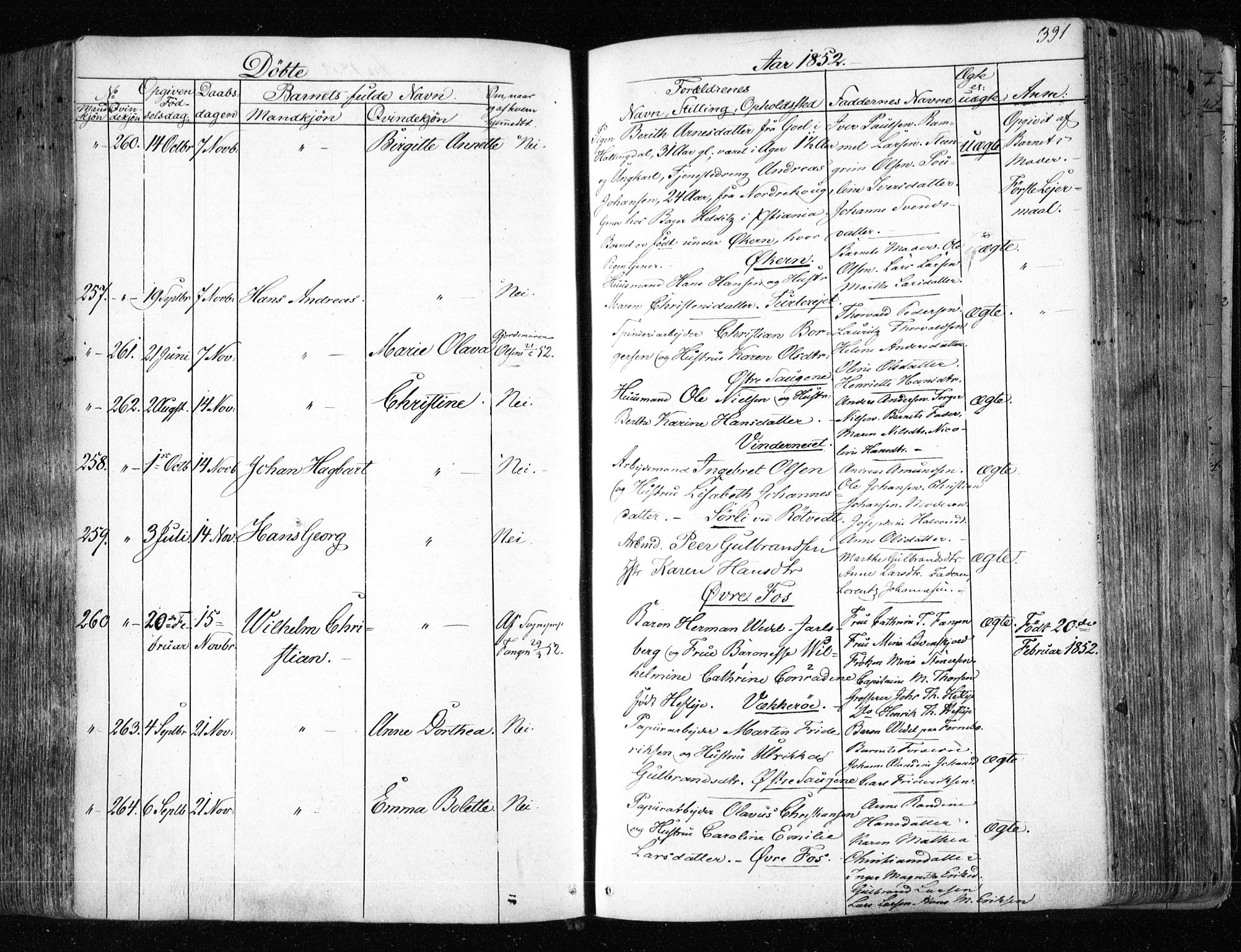 Aker prestekontor kirkebøker, AV/SAO-A-10861/F/L0019: Parish register (official) no. 19, 1842-1852, p. 391