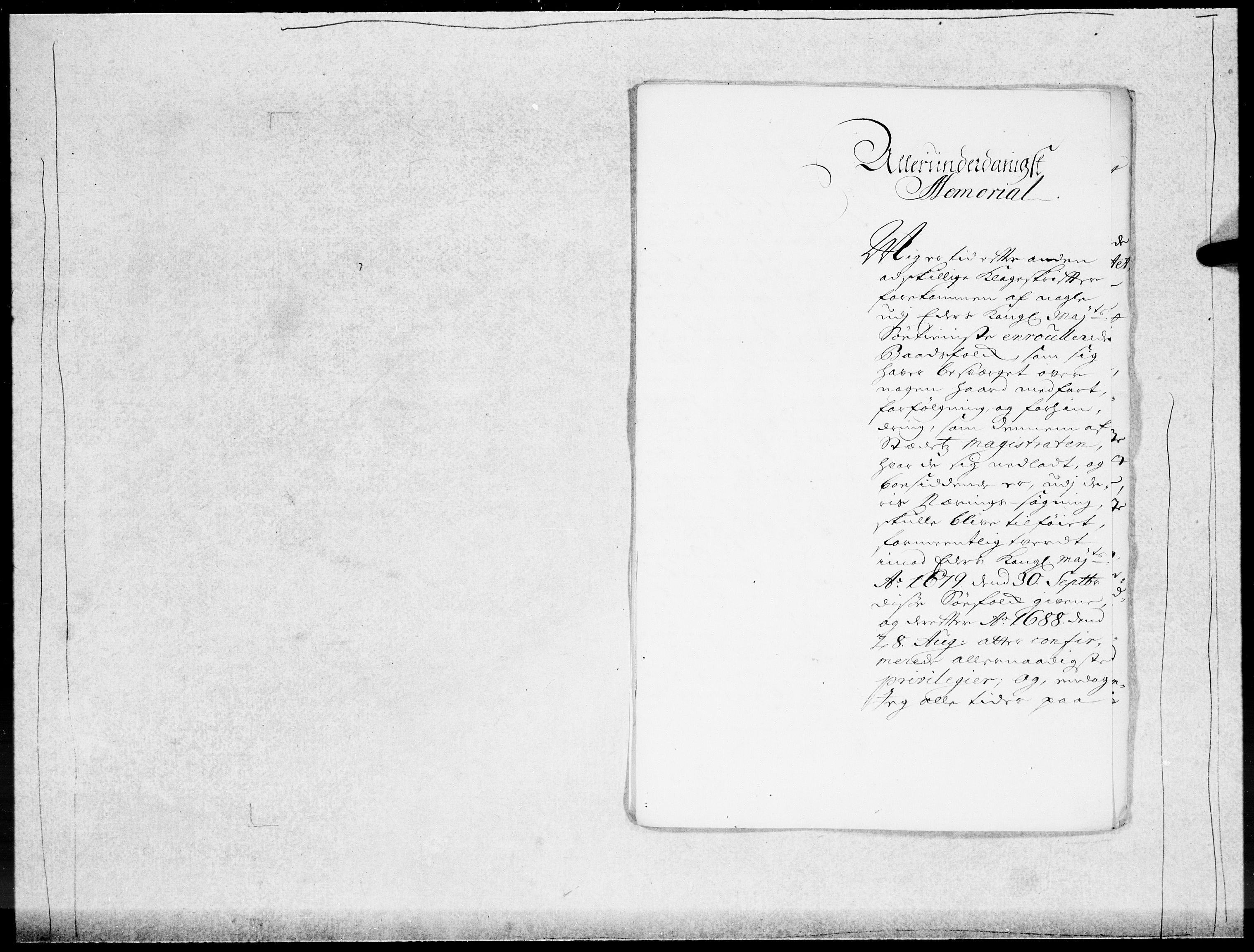 Danske Kanselli 1572-1799, RA/EA-3023/F/Fc/Fcc/Fcca/L0049: Norske innlegg 1572-1799, 1699-1700, p. 27