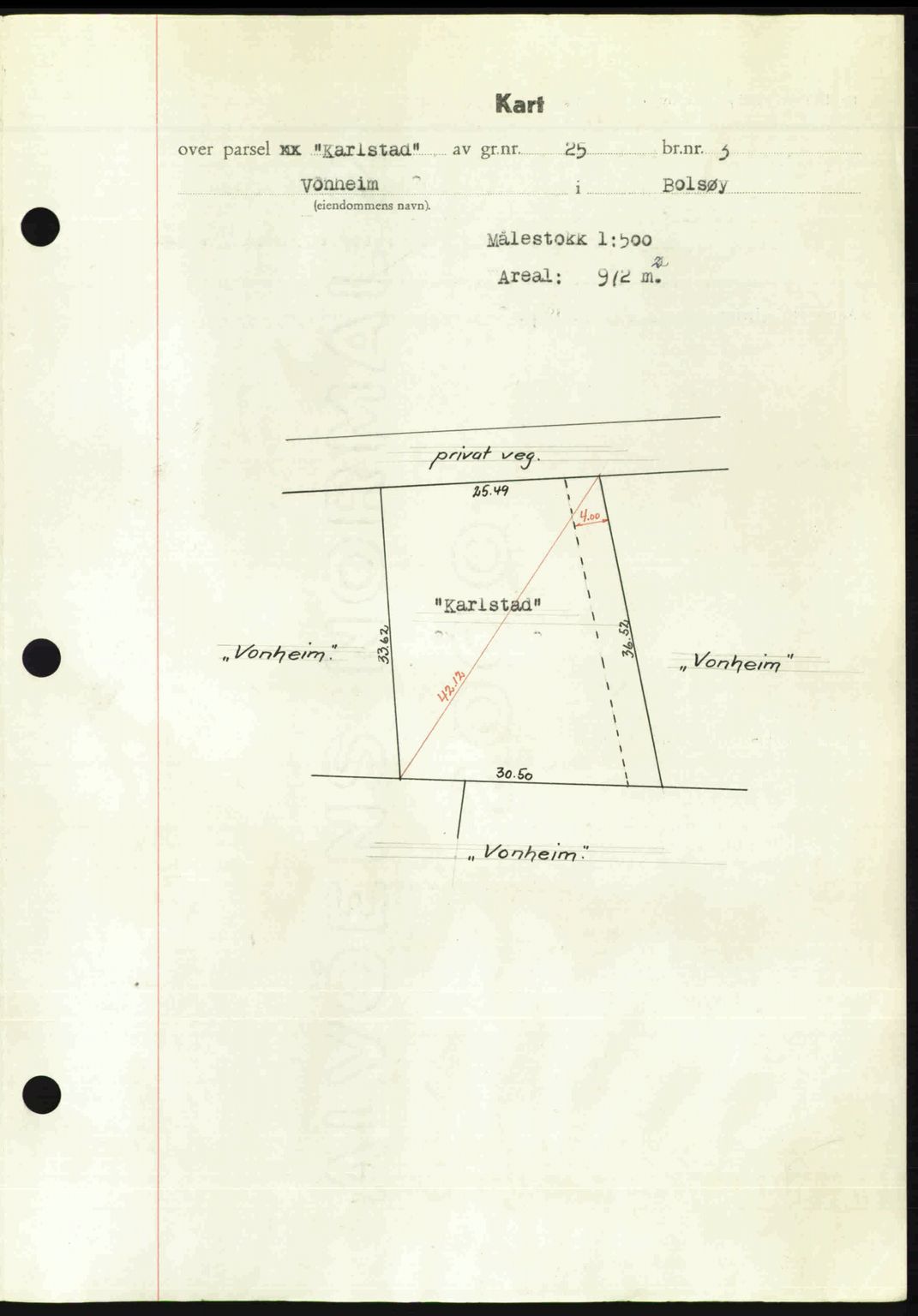 Romsdal sorenskriveri, AV/SAT-A-4149/1/2/2C: Mortgage book no. A24, 1947-1947, Diary no: : 3172/1947