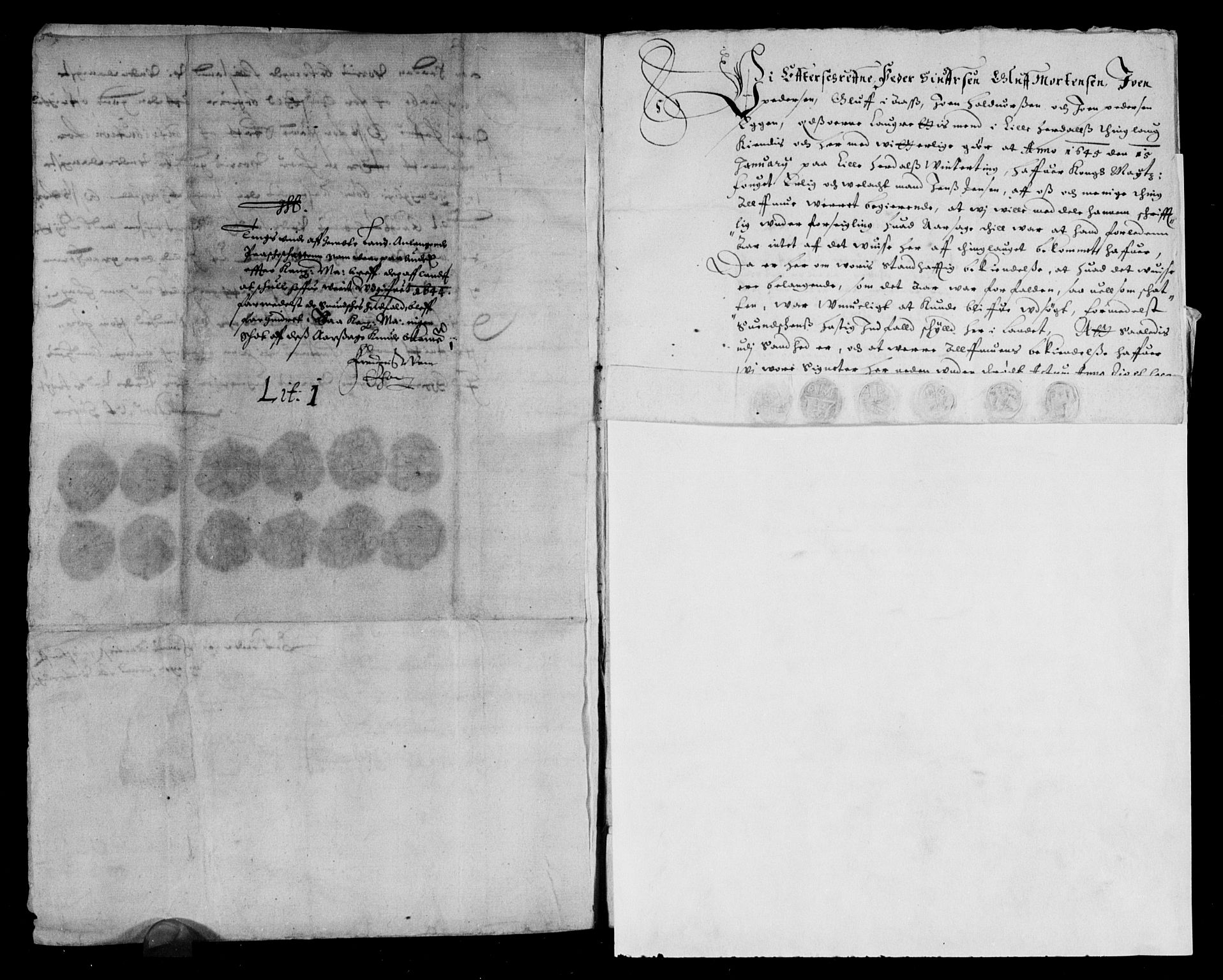 Rentekammeret inntil 1814, Reviderte regnskaper, Lensregnskaper, AV/RA-EA-5023/R/Rb/Rbw/L0079: Trondheim len, 1643-1644