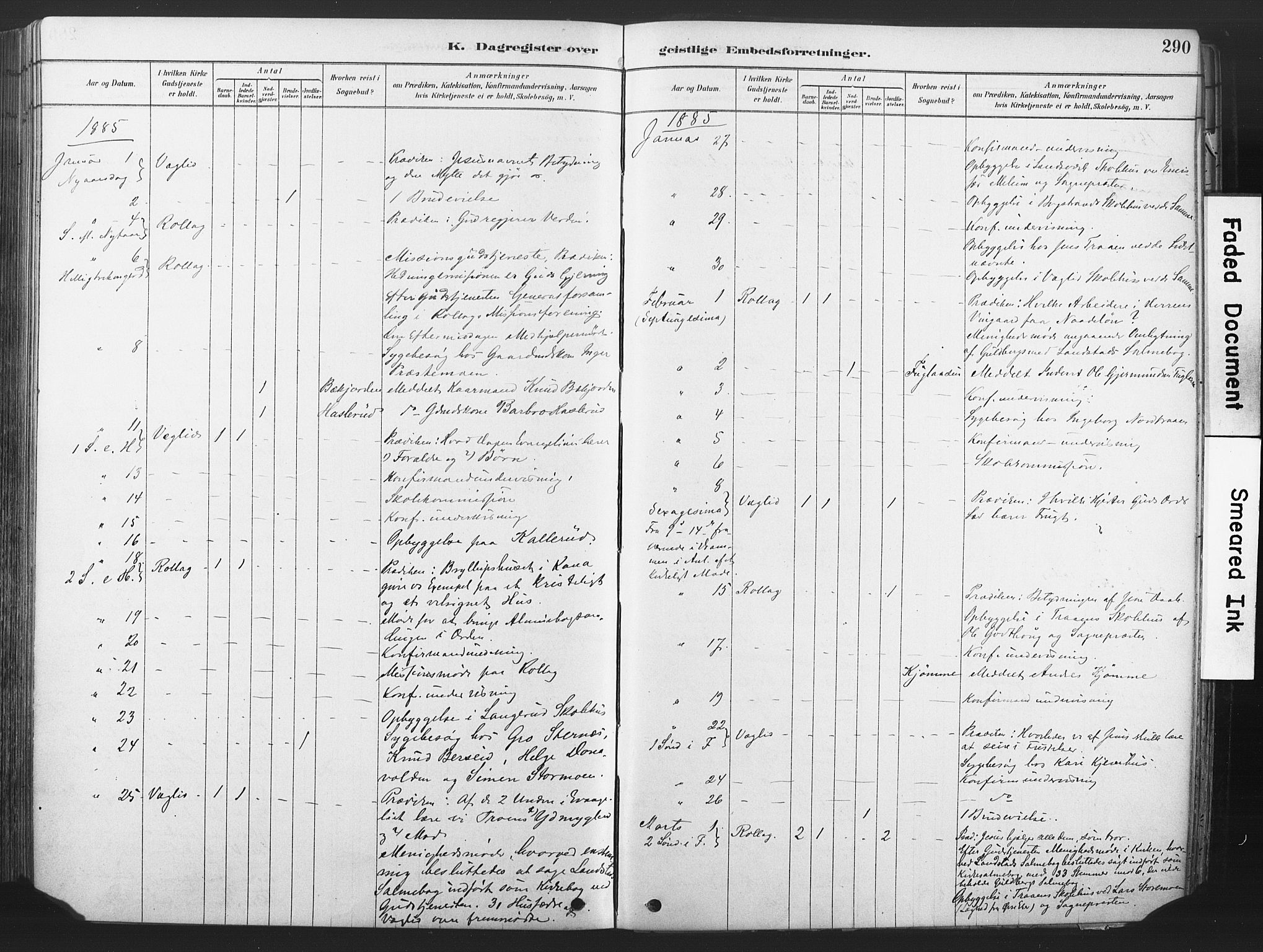 Rollag kirkebøker, SAKO/A-240/F/Fa/L0011: Parish register (official) no. I 11, 1878-1902, p. 290