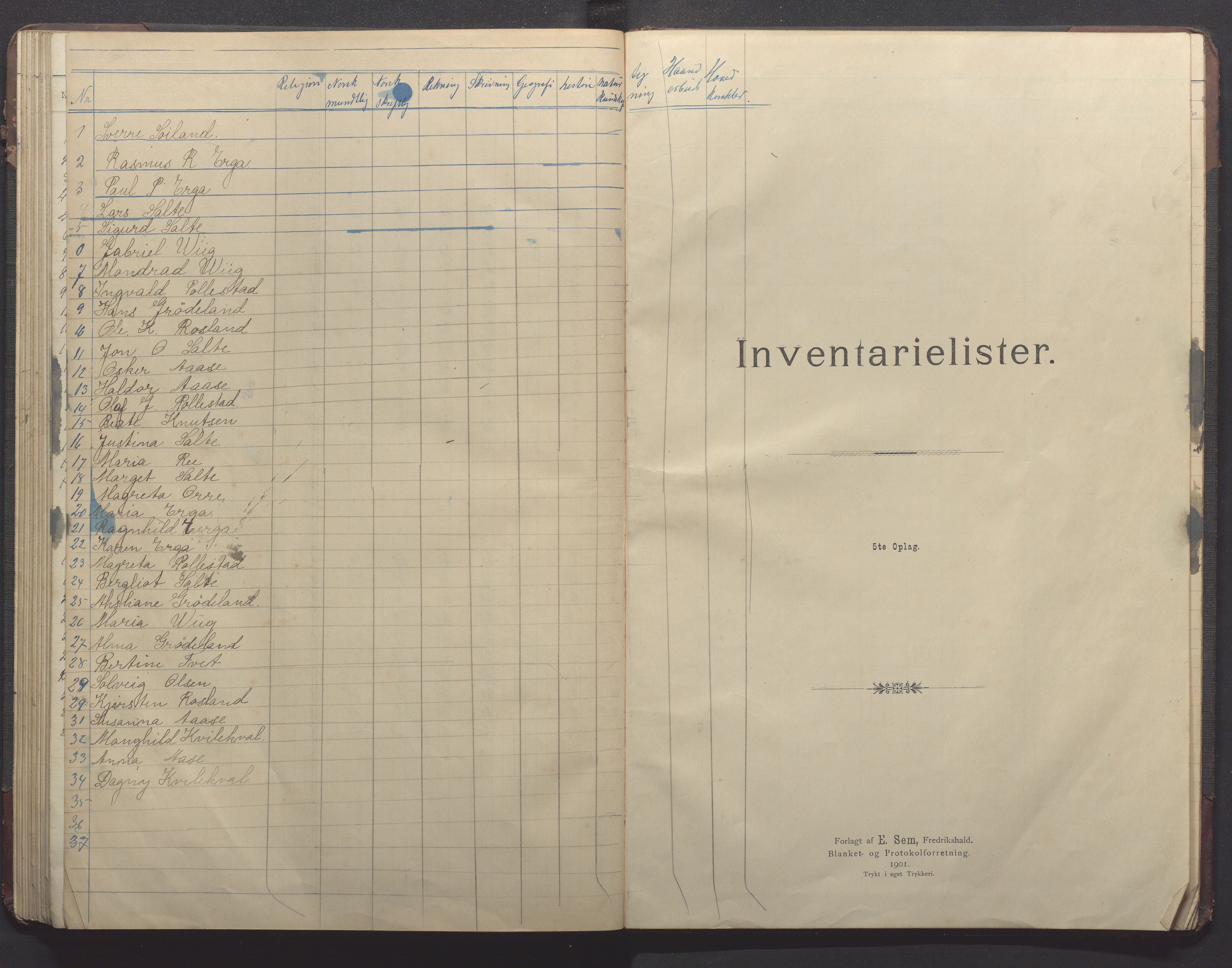 Klepp kommune - Pollestad skule, IKAR/K-100295/H/L0002: Skoleprotokoll, 1901-1916, p. 90