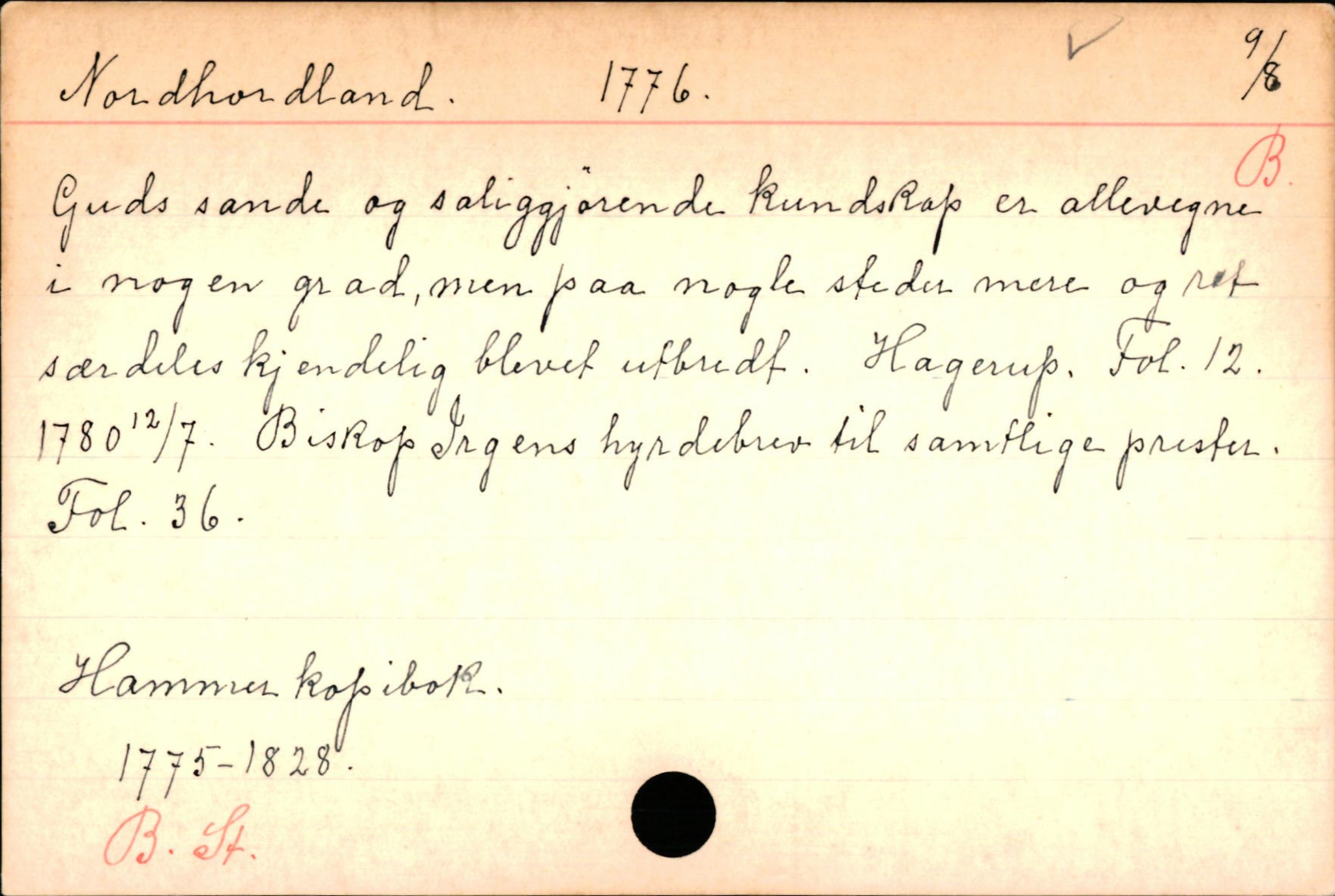 Haugen, Johannes - lærer, AV/SAB-SAB/PA-0036/01/L0001: Om klokkere og lærere, 1521-1904, p. 4152