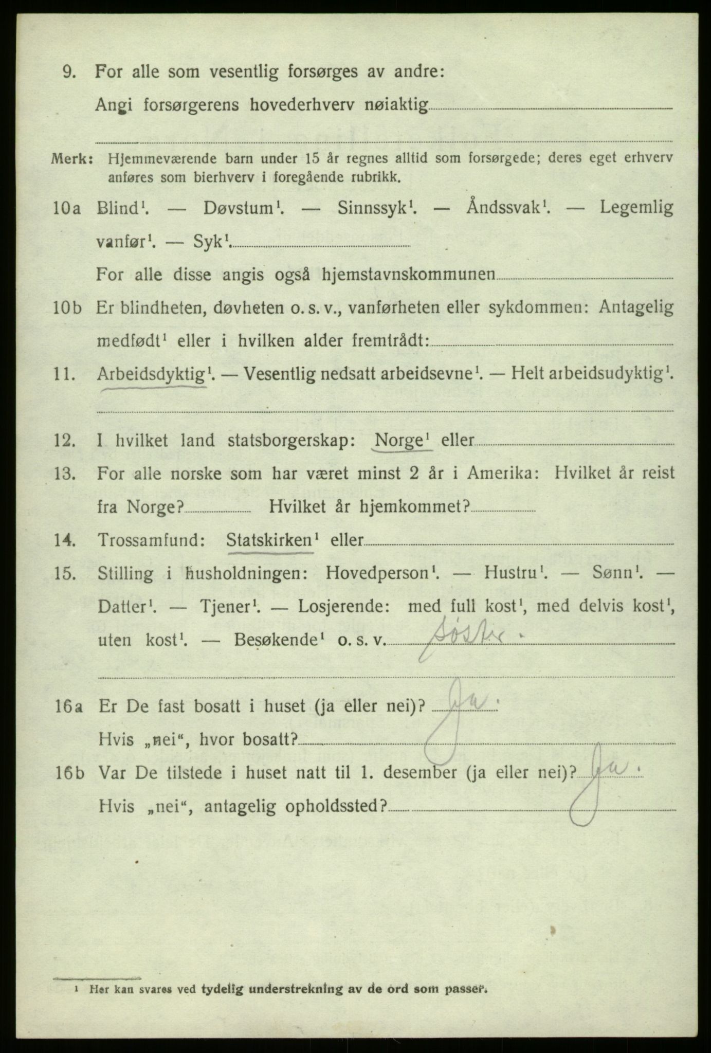 SAO, 1920 census for Hvaler, 1920, p. 8585