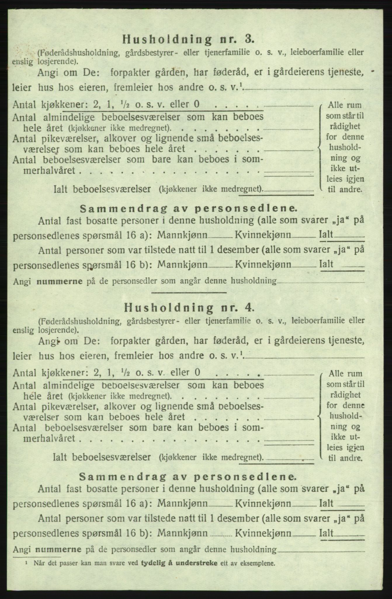 SAB, 1920 census for Strandebarm, 1920, p. 531