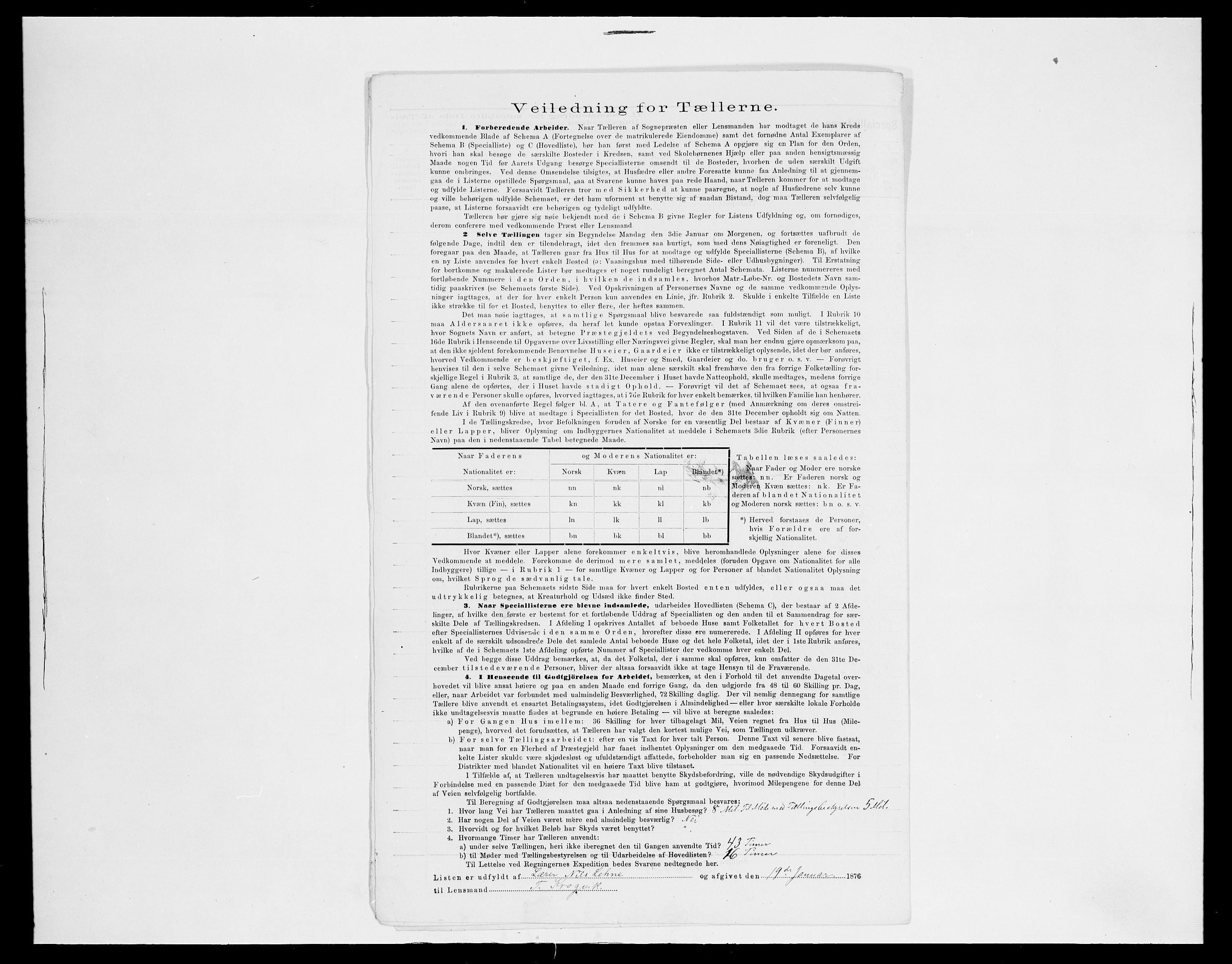 SAH, 1875 census for 0412P Ringsaker, 1875, p. 43