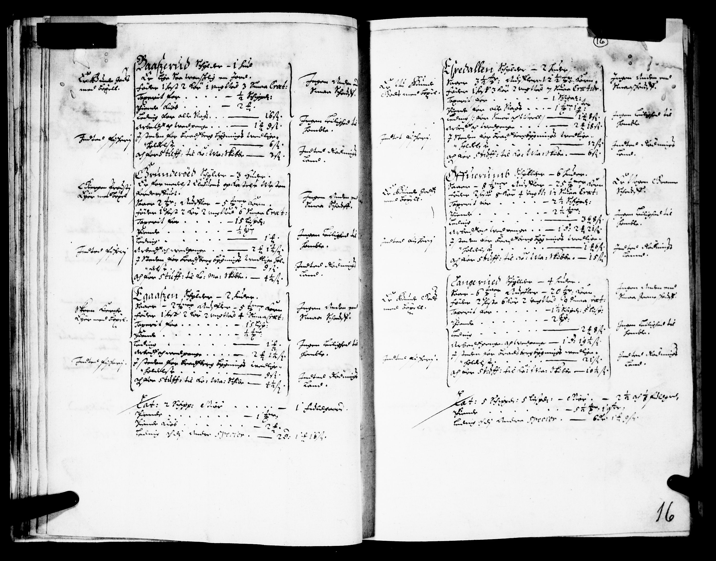 Rentekammeret inntil 1814, Realistisk ordnet avdeling, AV/RA-EA-4070/N/Nb/Nba/L0025: Bamble fogderi, 1665, p. 15b-16a