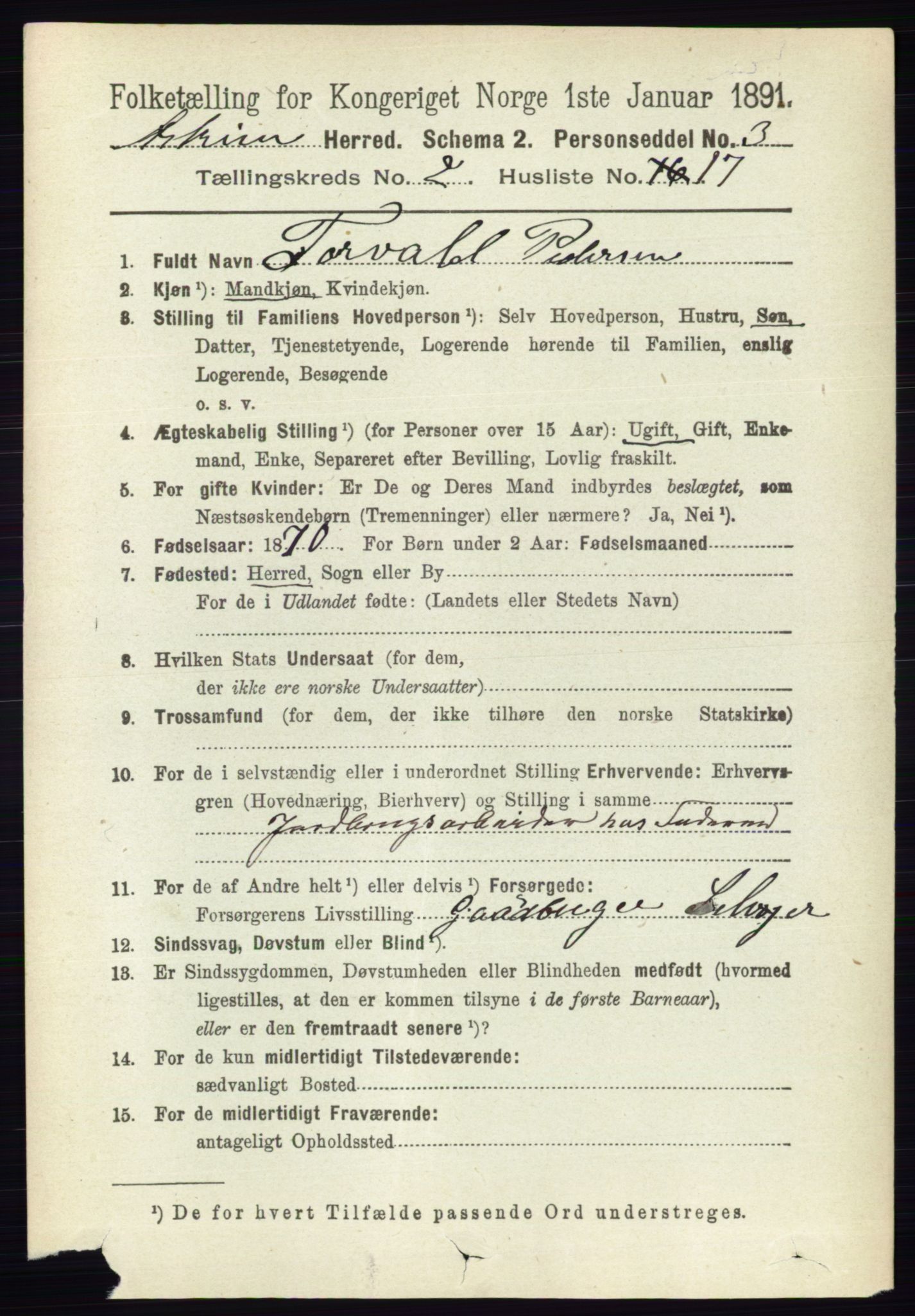 RA, 1891 census for 0124 Askim, 1891, p. 340