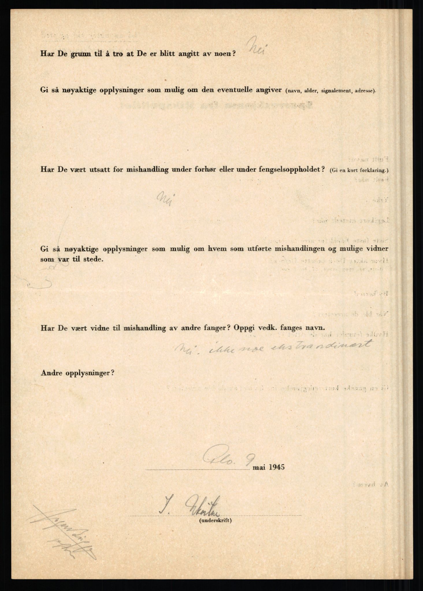Rikspolitisjefen, AV/RA-S-1560/L/L0017: Tidemann, Hermann G. - Veum, Tjostolv, 1940-1945, p. 703