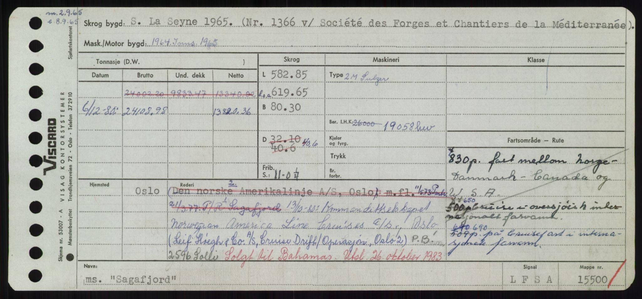 Sjøfartsdirektoratet med forløpere, Skipsmålingen, RA/S-1627/H/Hd/L0031: Fartøy, Rju-Sam, p. 545