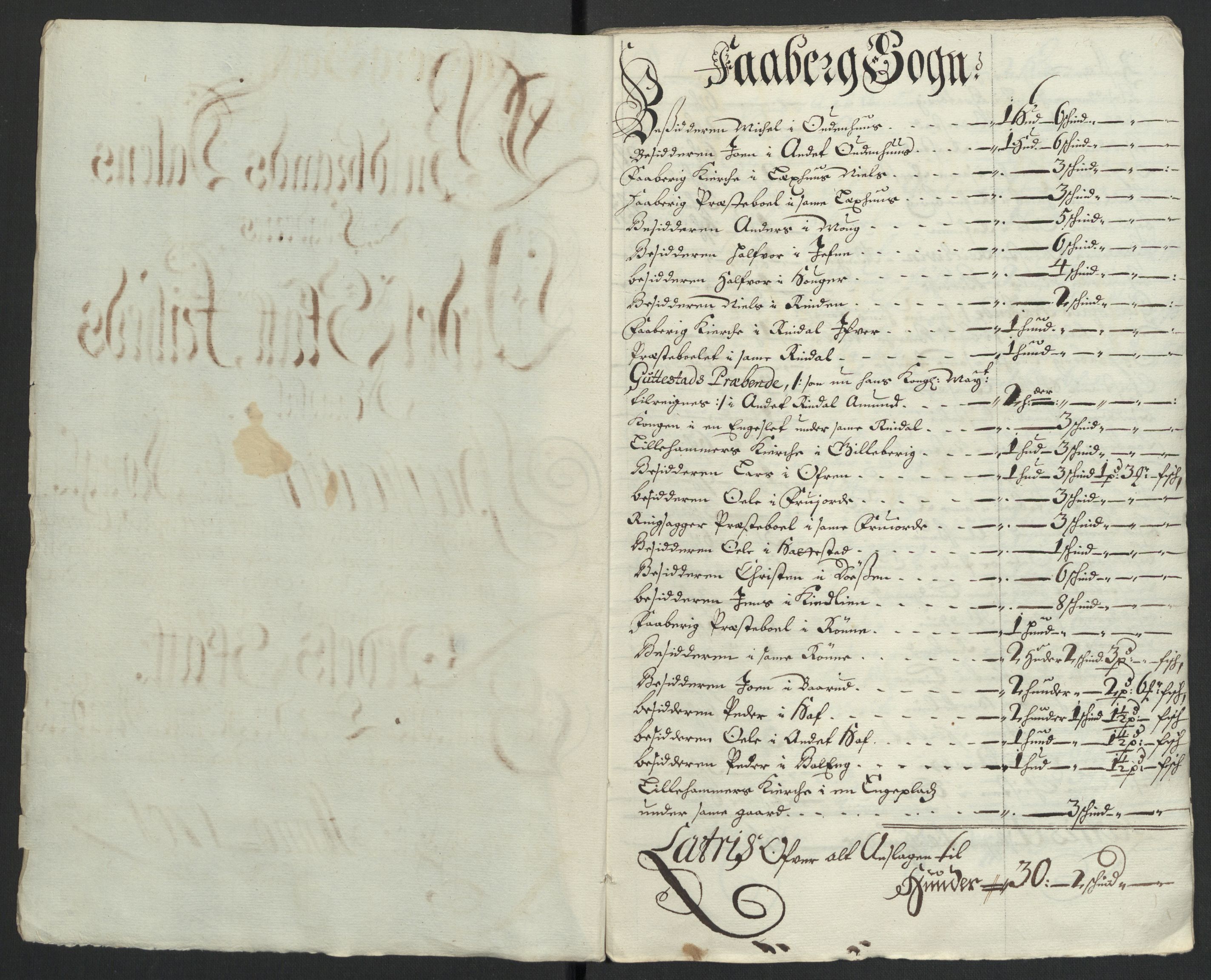 Rentekammeret inntil 1814, Reviderte regnskaper, Fogderegnskap, RA/EA-4092/R17/L1174: Fogderegnskap Gudbrandsdal, 1701, p. 151