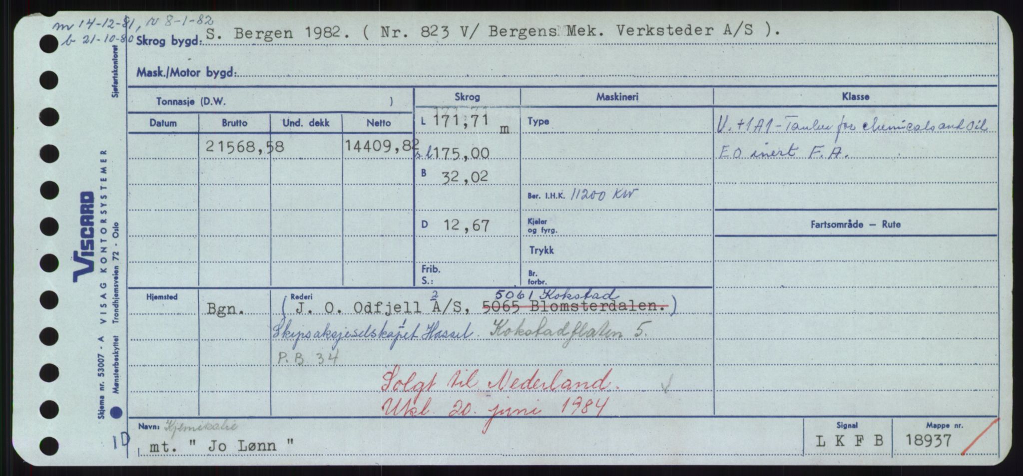 Sjøfartsdirektoratet med forløpere, Skipsmålingen, AV/RA-S-1627/H/Hd/L0019: Fartøy, J, p. 399