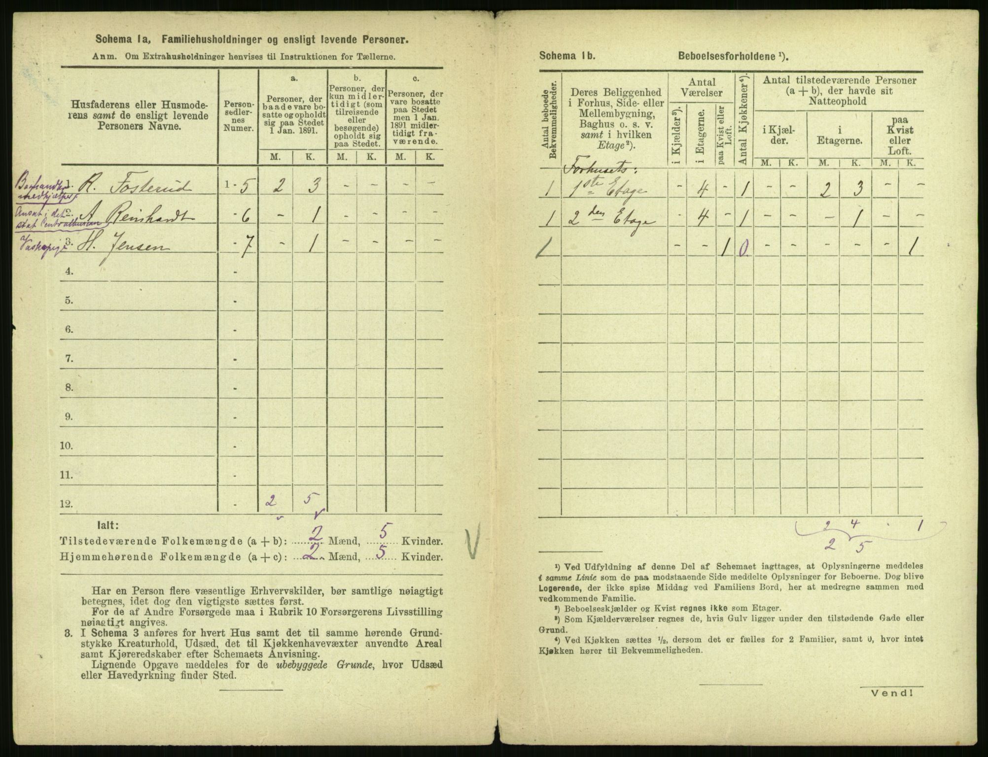 RA, 1891 census for 0301 Kristiania, 1891, p. 35560