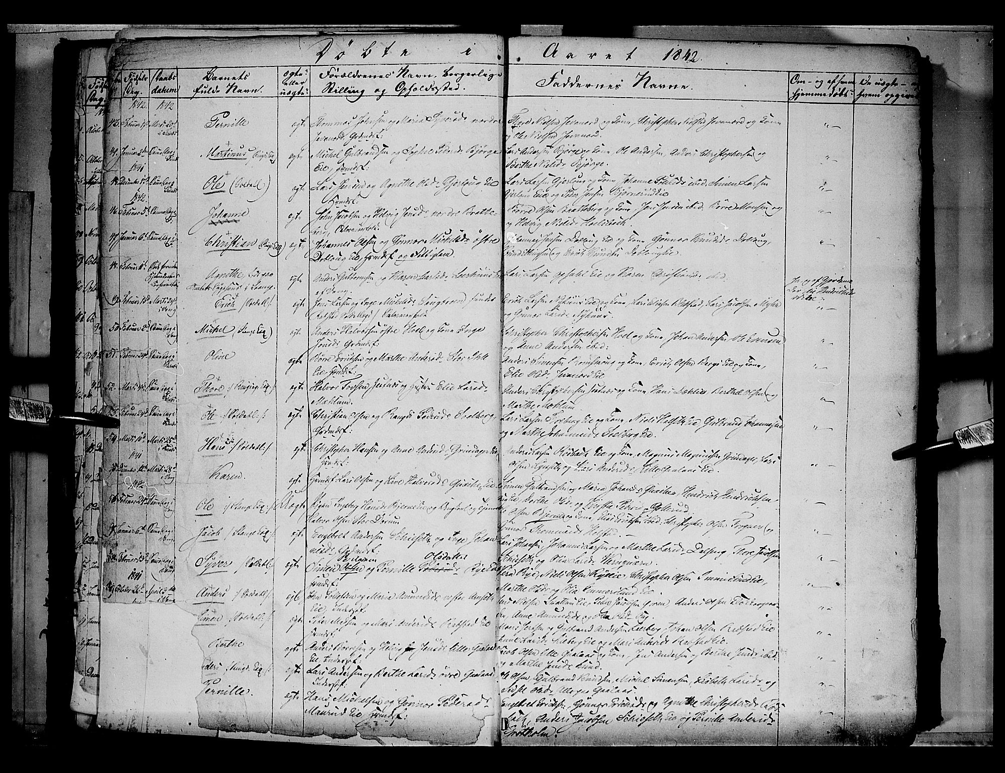 Vang prestekontor, Hedmark, AV/SAH-PREST-008/H/Ha/Haa/L0010: Parish register (official) no. 10, 1841-1855