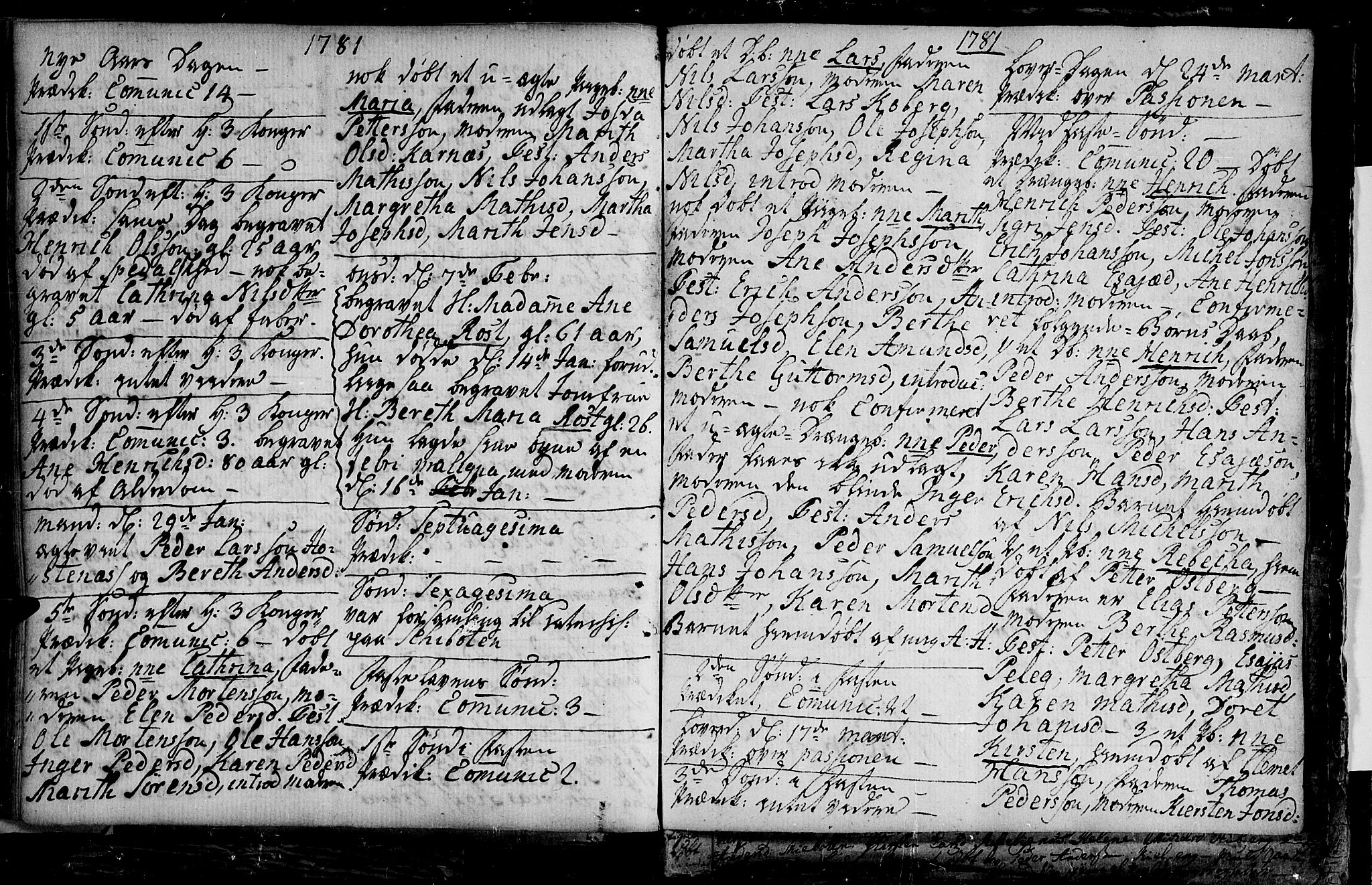 Lyngen sokneprestembete, SATØ/S-1289/H/He/Hea/L0001kirke: Parish register (official) no. 1, 1756-1785