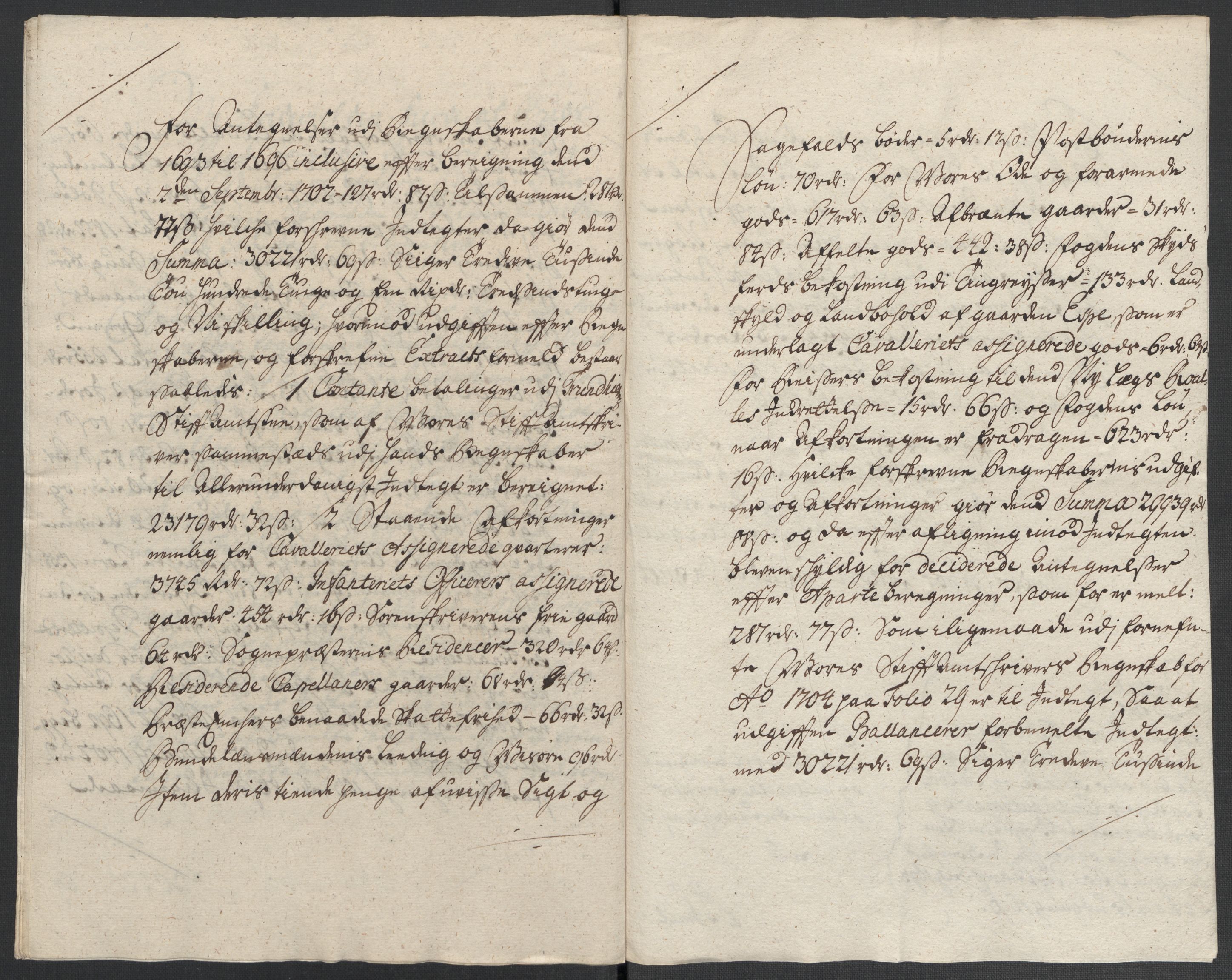 Rentekammeret inntil 1814, Reviderte regnskaper, Fogderegnskap, AV/RA-EA-4092/R61/L4106: Fogderegnskap Strinda og Selbu, 1696-1697, p. 153