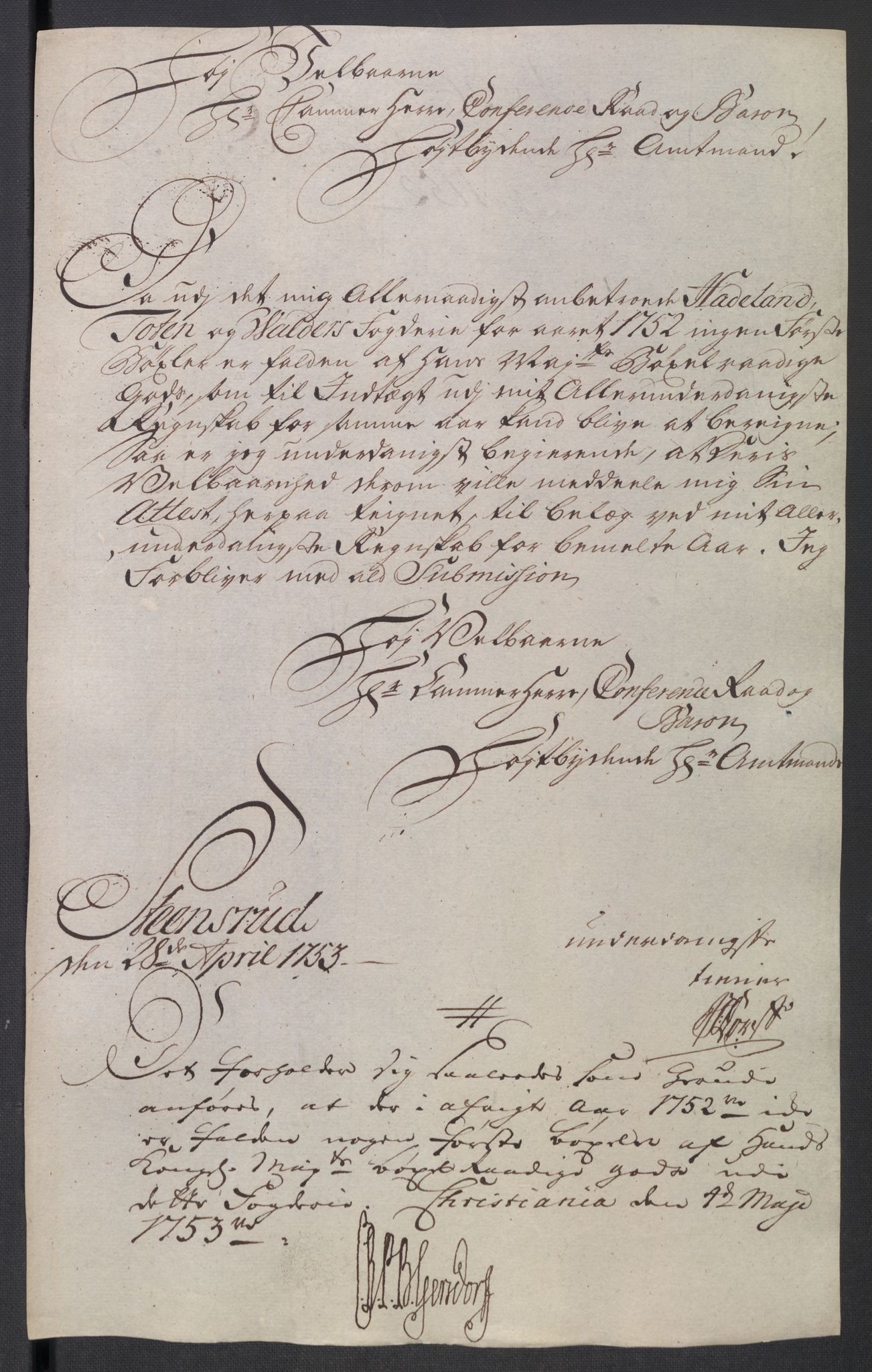 Rentekammeret inntil 1814, Reviderte regnskaper, Fogderegnskap, RA/EA-4092/R18/L1349: Fogderegnskap Hadeland, Toten og Valdres, 1752-1753, p. 120