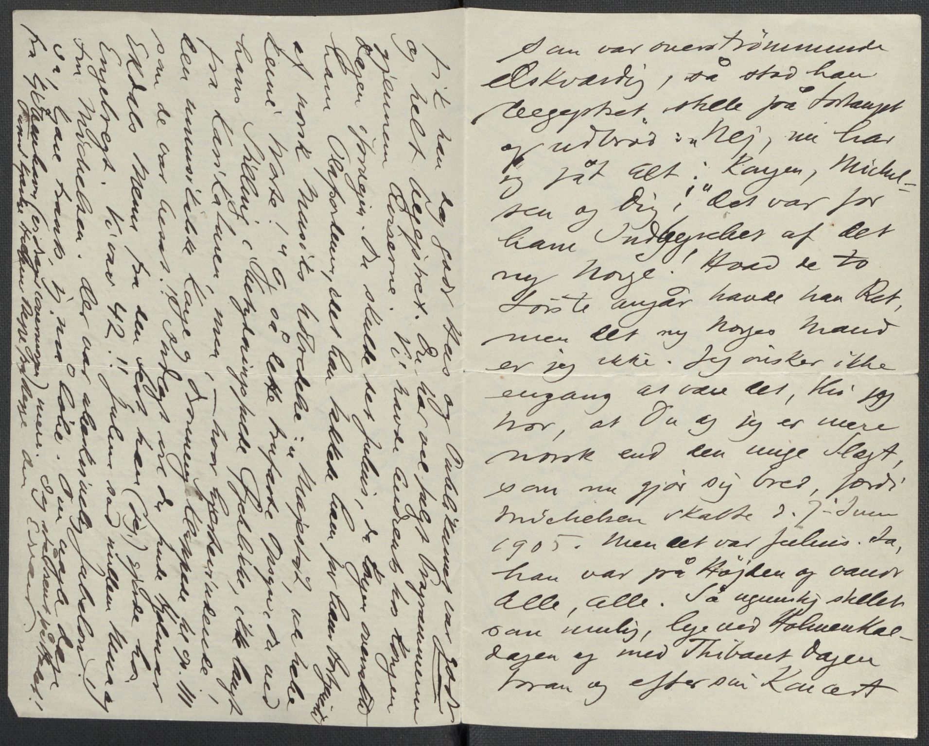 Beyer, Frants, AV/RA-PA-0132/F/L0001: Brev fra Edvard Grieg til Frantz Beyer og "En del optegnelser som kan tjene til kommentar til brevene" av Marie Beyer, 1872-1907, p. 879