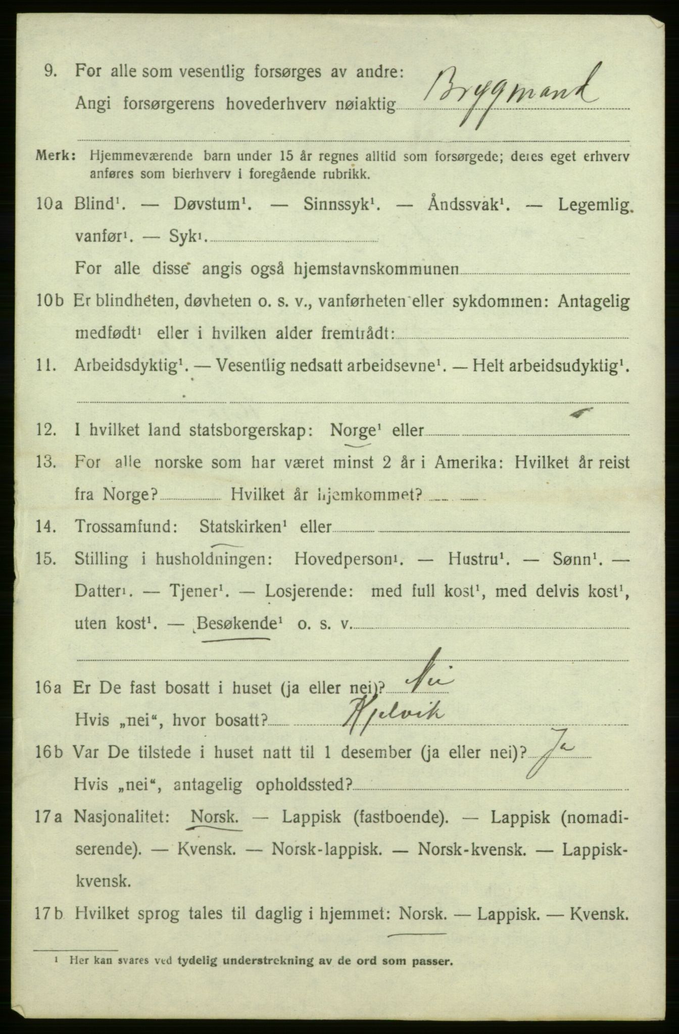 SATØ, 1920 census for Måsøy, 1920, p. 861