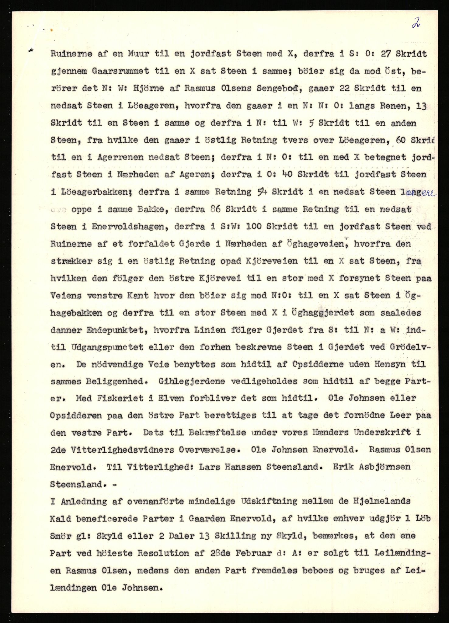 Statsarkivet i Stavanger, SAST/A-101971/03/Y/Yj/L0017: Avskrifter sortert etter gårdsnavn: Eigeland østre - Elve, 1750-1930, p. 411