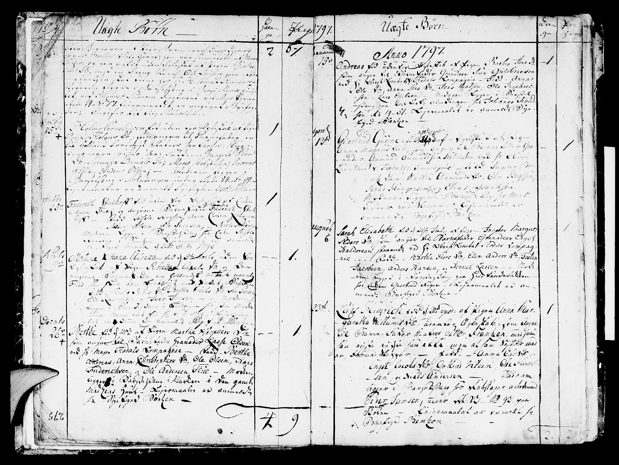 Korskirken sokneprestembete, SAB/A-76101/H/Haa/L0006: Parish register (official) no. A 6, 1790-1820, p. 275
