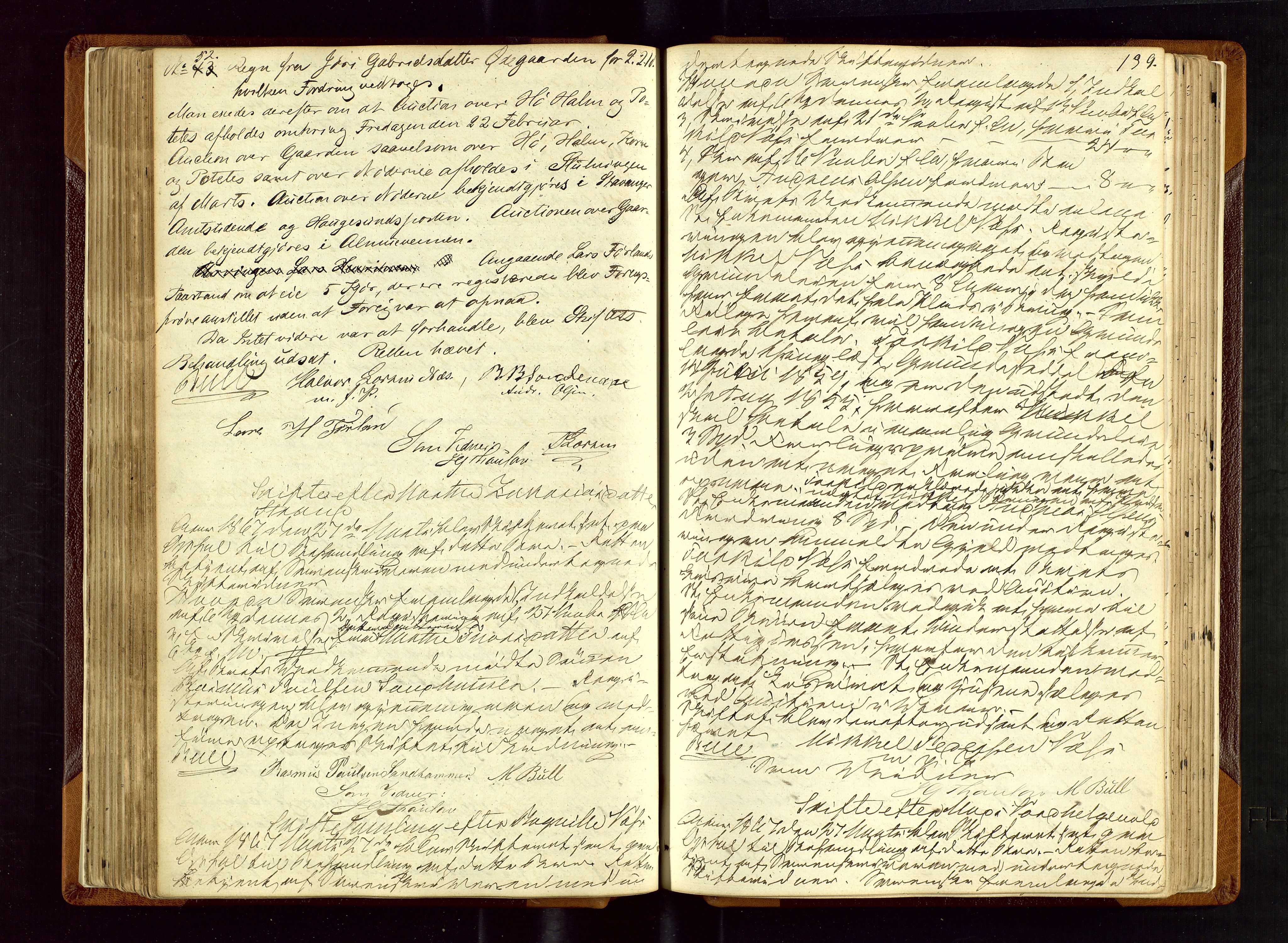 Ryfylke tingrett, AV/SAST-A-100055/001/IV/IVF/L0002: Skifteforhandlingsprotokoll A 2, 1861-1874, p. 139