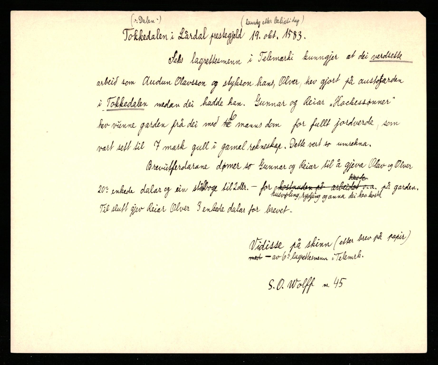 Riksarkivets diplomsamling, AV/RA-EA-5965/F35/F35b/L0002: Riksarkivets diplomer, seddelregister, 1567-1583, p. 729