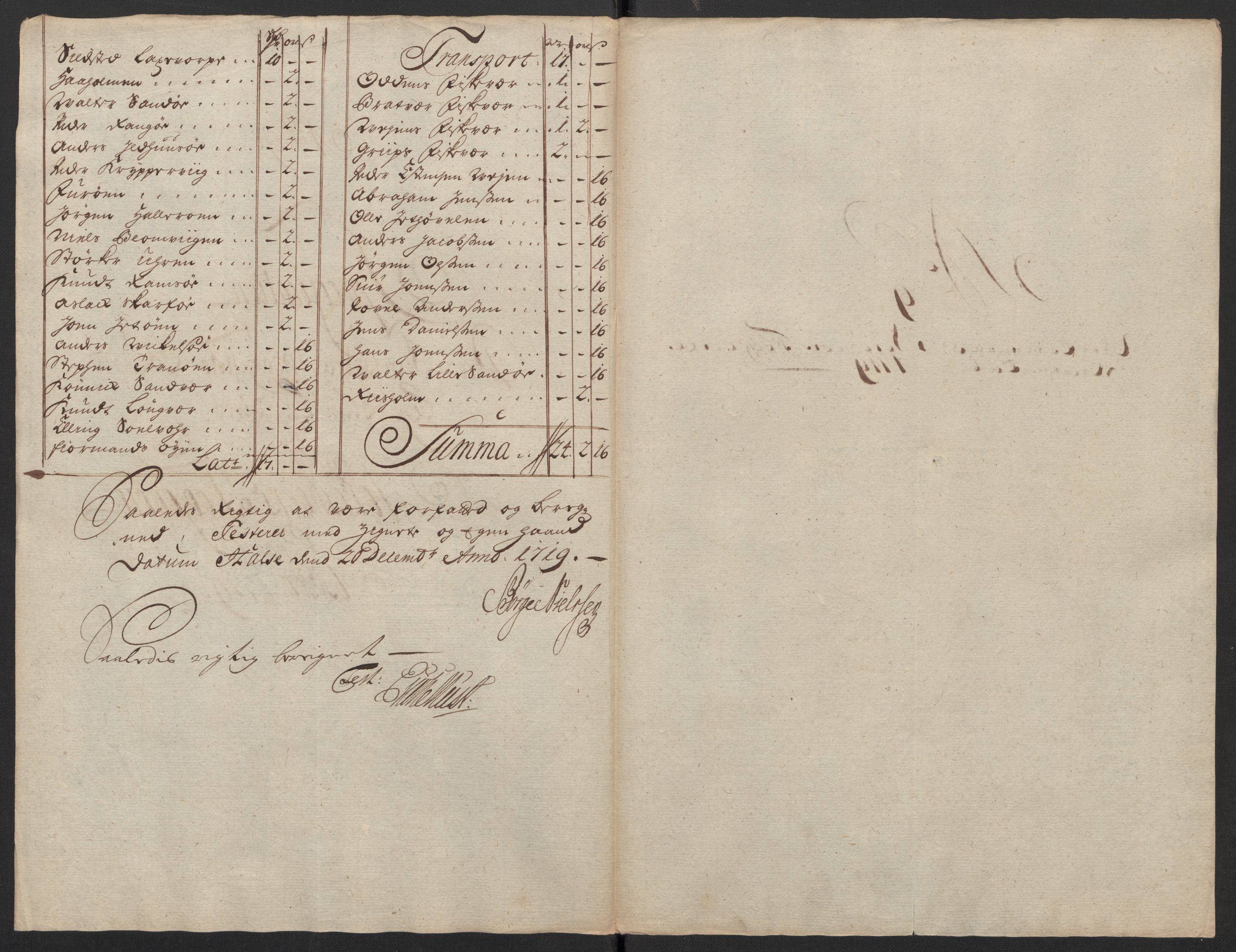 Rentekammeret inntil 1814, Reviderte regnskaper, Fogderegnskap, RA/EA-4092/R56/L3752: Fogderegnskap Nordmøre, 1719, p. 127