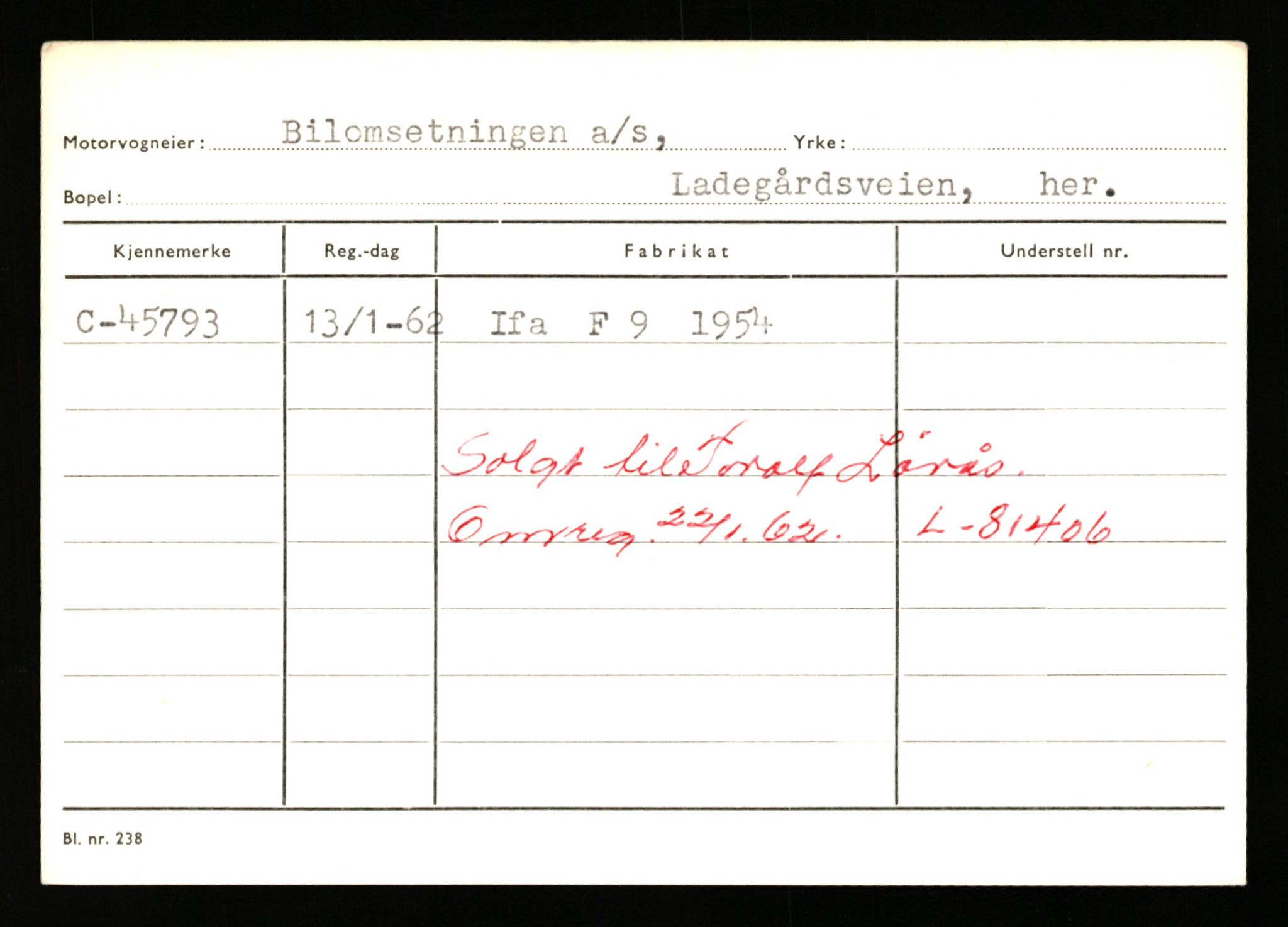 Stavanger trafikkstasjon, SAST/A-101942/0/G/L0006: Registreringsnummer: 34250 - 49007, 1930-1971, p. 2912