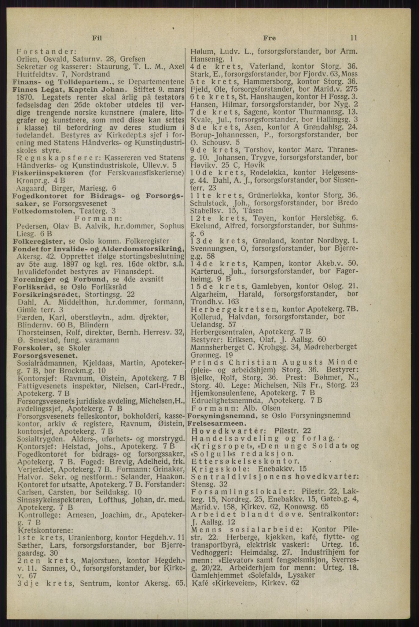 Kristiania/Oslo adressebok, PUBL/-, 1944, p. 11