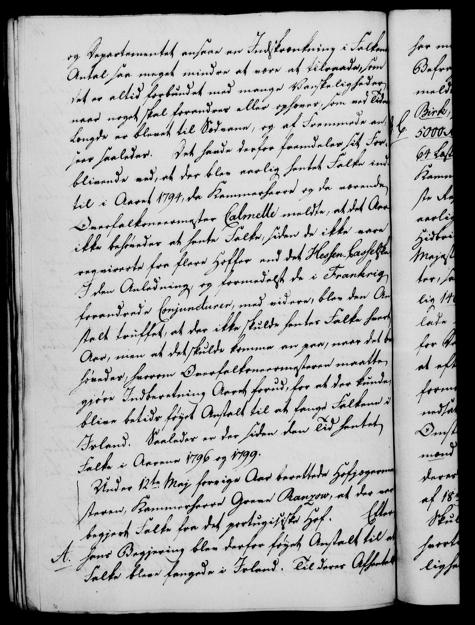 Rentekammeret, Kammerkanselliet, RA/EA-3111/G/Gf/Gfa/L0085: Norsk relasjons- og resolusjonsprotokoll (merket RK 52.85), 1803, p. 467